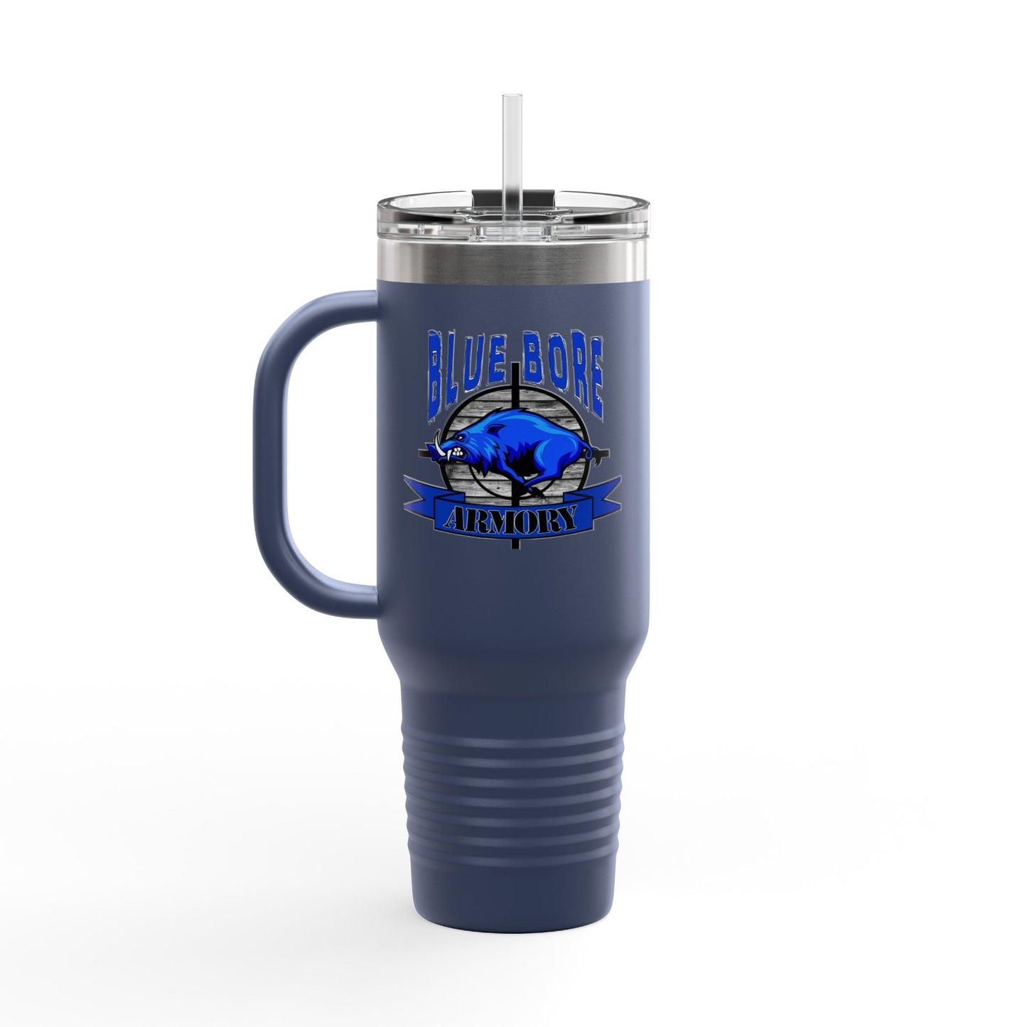 Blue Bore Armory 40oz Insulated Travel Mug - Perfect for Outdoor Adventures & Daily Use