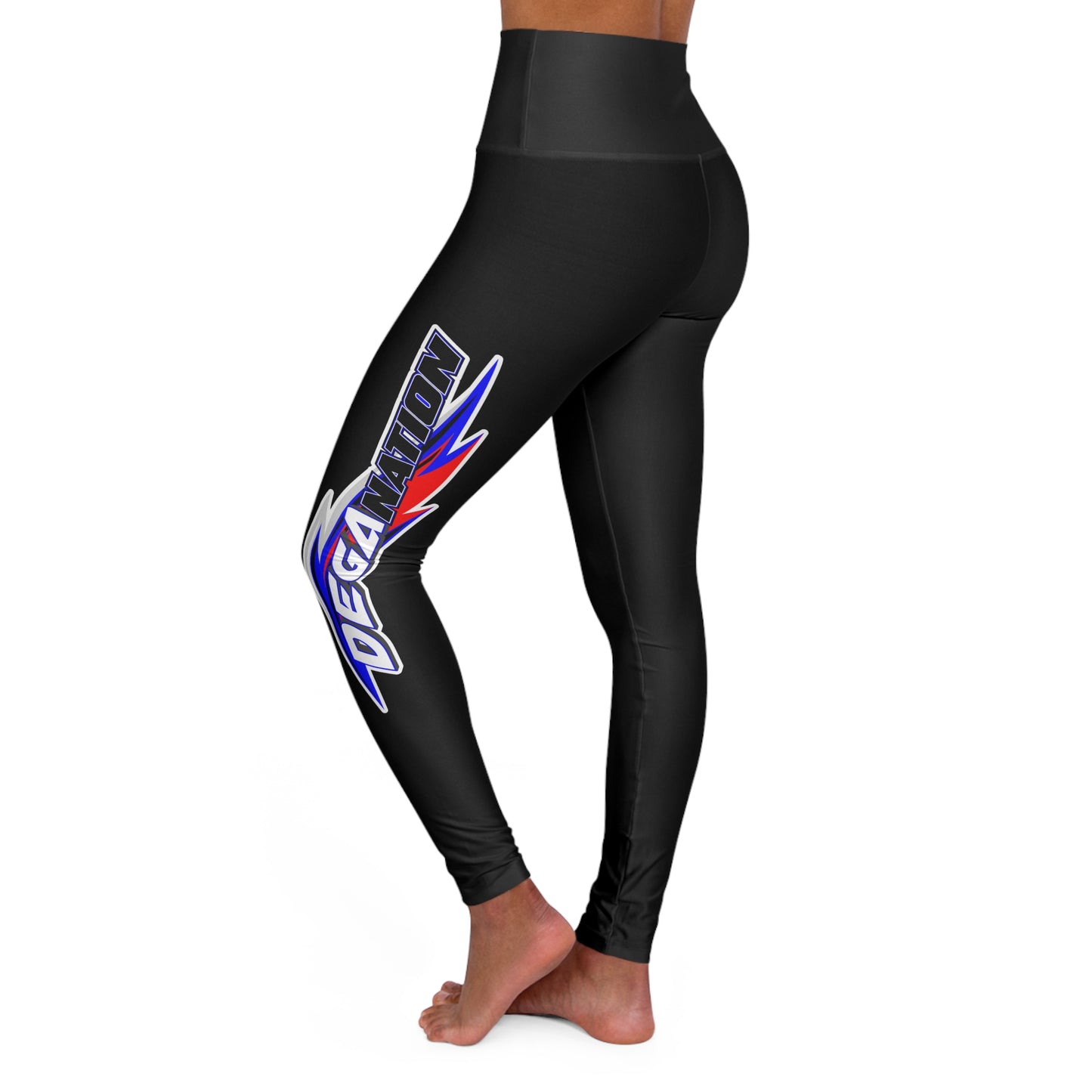 Dynamic High Waisted Yoga Leggings for Active Women