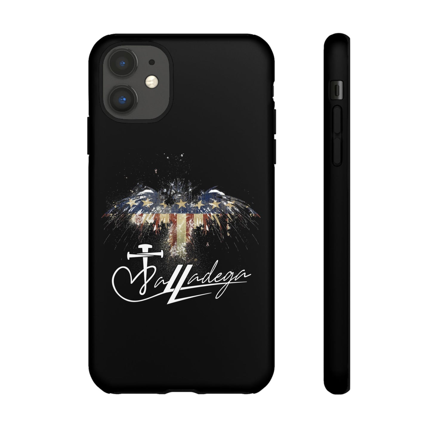 Tough Cases Phone Case - Patriotic Eagle Design, Ideal for Racing Fans, Gifts for Independence Day, Perfect for Daily Use, Durable [...]