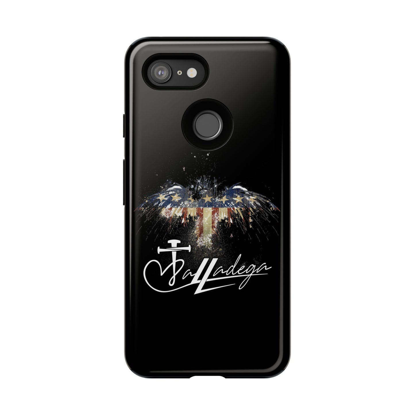 Tough Cases Phone Case - Patriotic Eagle Design, Ideal for Racing Fans, Gifts for Independence Day, Perfect for Daily Use, Durable [...]