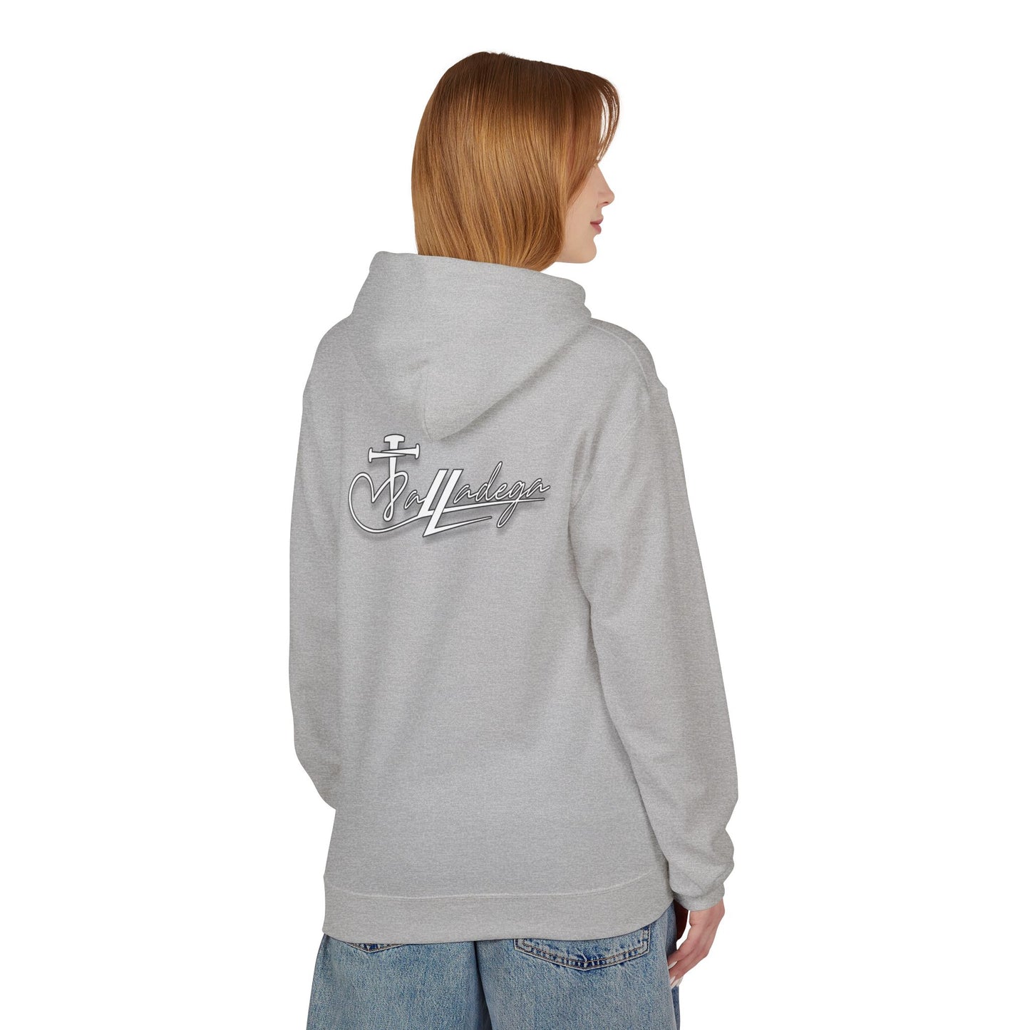 Stylish Unisex Fleece Hoodie, Cozy Layering for All Seasons, Perfect Gift for Birthdays, Casual Wear, Logo Design, Comfortable Sweatshirt