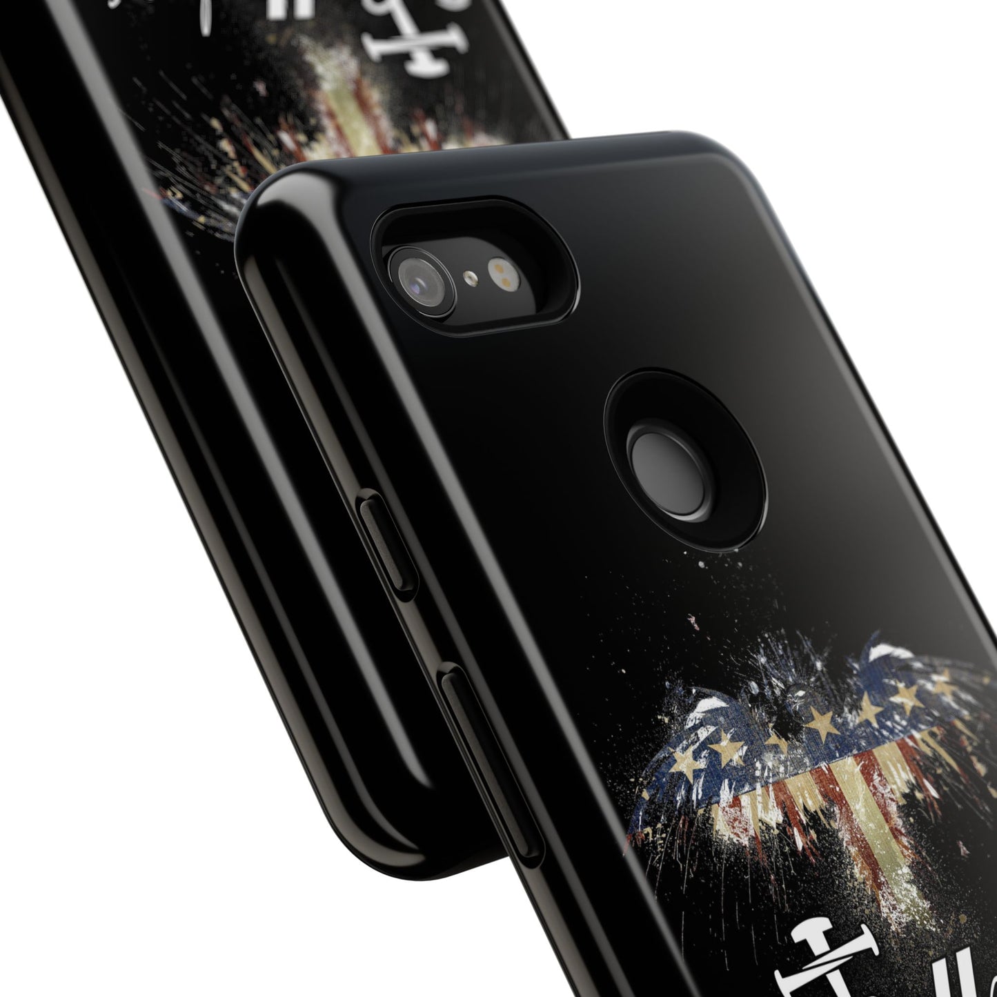 Tough Cases Phone Case - Patriotic Eagle Design, Ideal for Racing Fans, Gifts for Independence Day, Perfect for Daily Use, Durable [...]