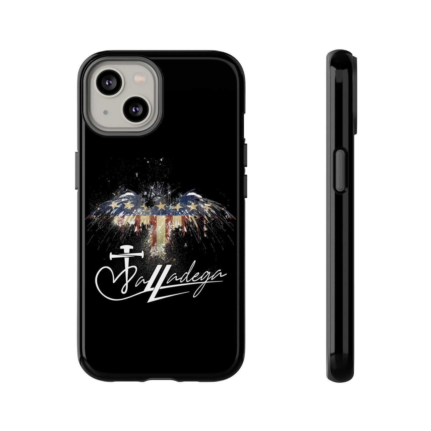 Tough Cases Phone Case - Patriotic Eagle Design, Ideal for Racing Fans, Gifts for Independence Day, Perfect for Daily Use, Durable [...]
