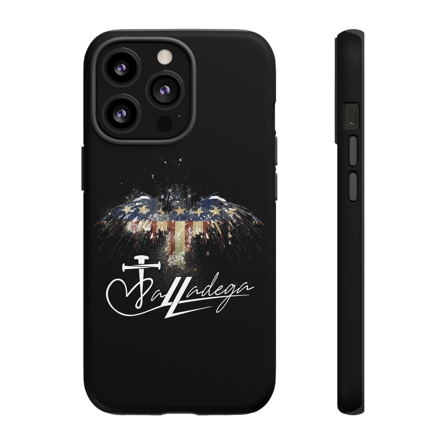 Tough Cases Phone Case - Patriotic Eagle Design, Ideal for Racing Fans, Gifts for Independence Day, Perfect for Daily Use, Durable [...]