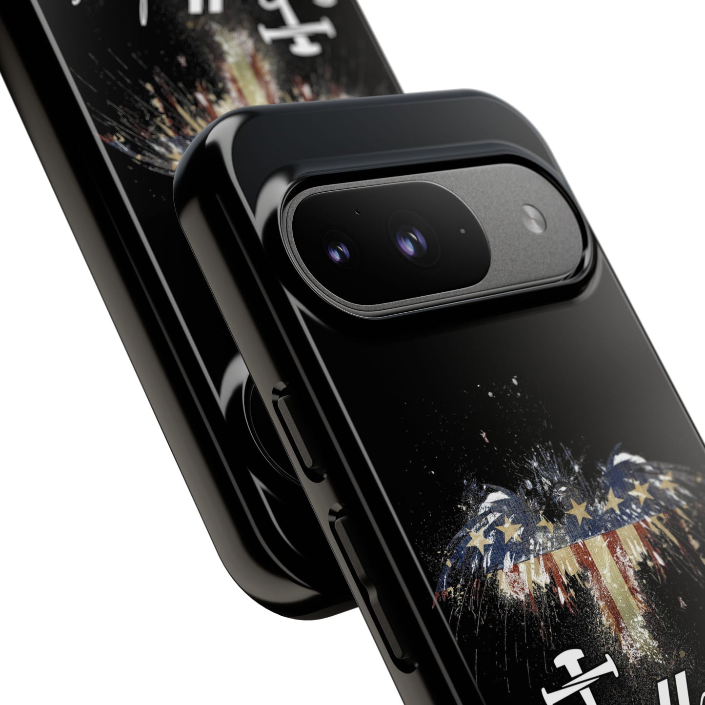 Tough Cases Phone Case - Patriotic Eagle Design, Ideal for Racing Fans, Gifts for Independence Day, Perfect for Daily Use, Durable [...]