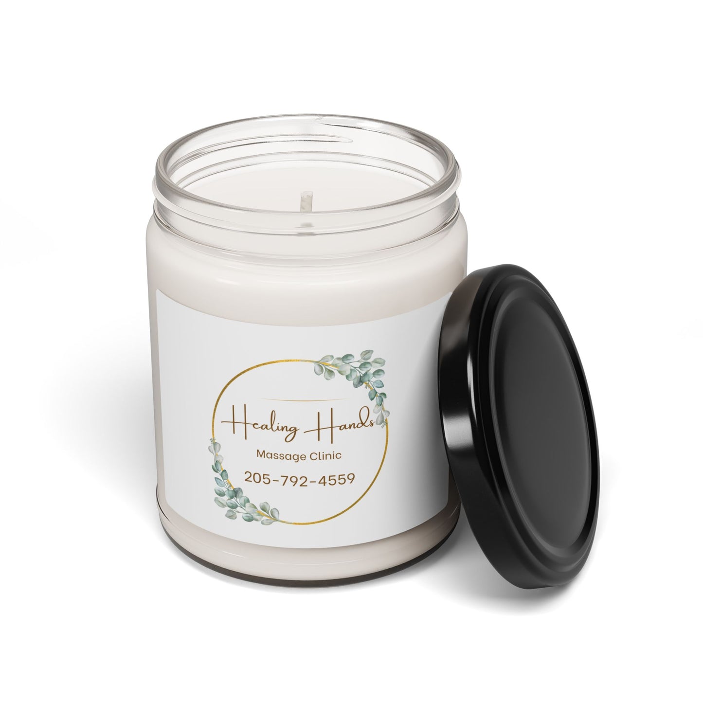 Relaxing Scented Soy Candle - Healing Hands Massage Clinic