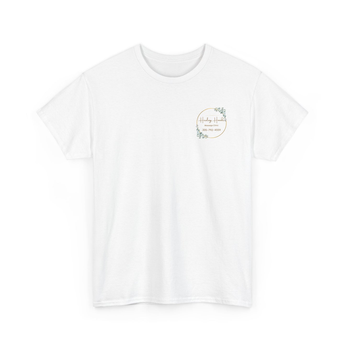 Custom Massage Clinic Tee - Comfortable Unisex Heavy Cotton T-Shirt