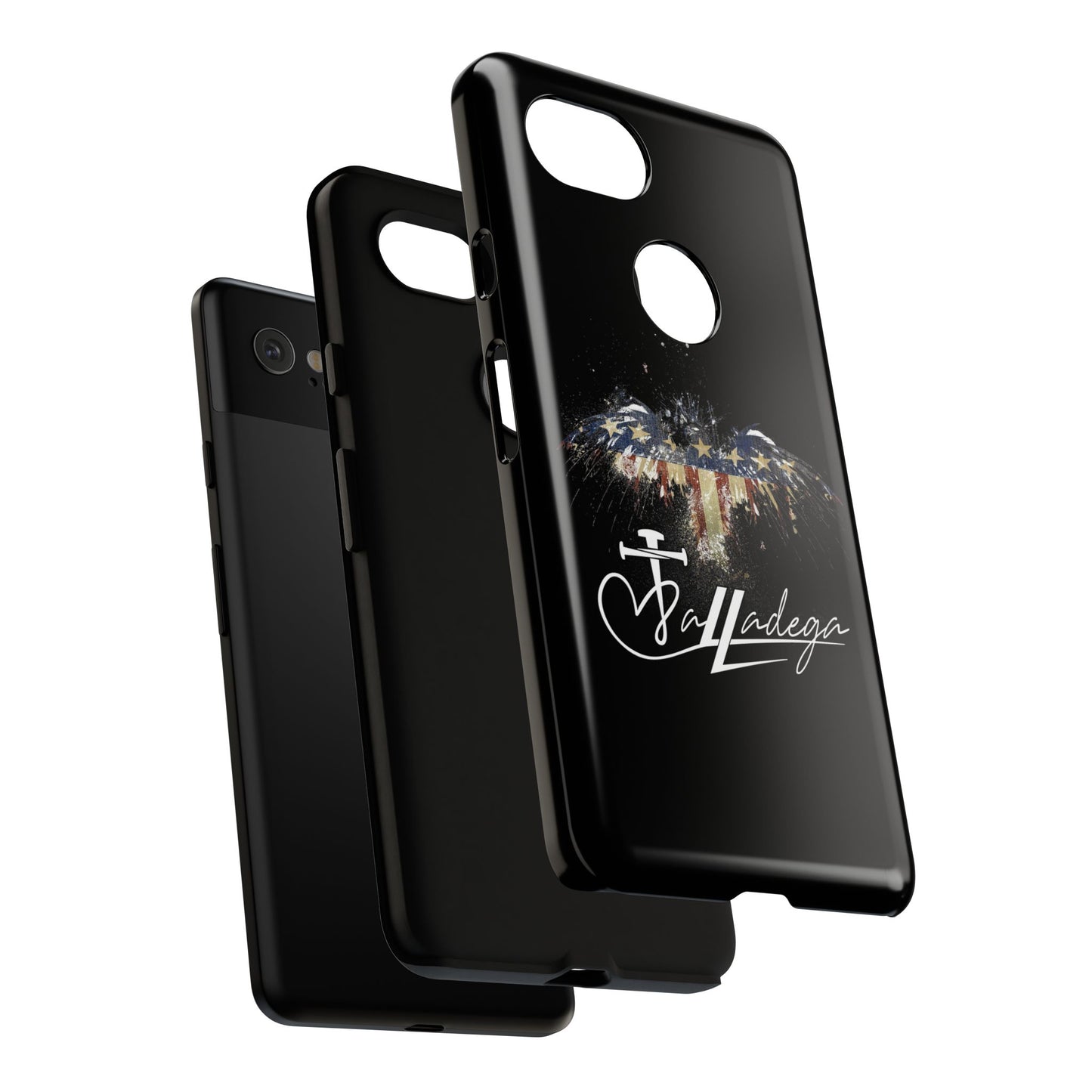 Tough Cases Phone Case - Patriotic Eagle Design, Ideal for Racing Fans, Gifts for Independence Day, Perfect for Daily Use, Durable [...]