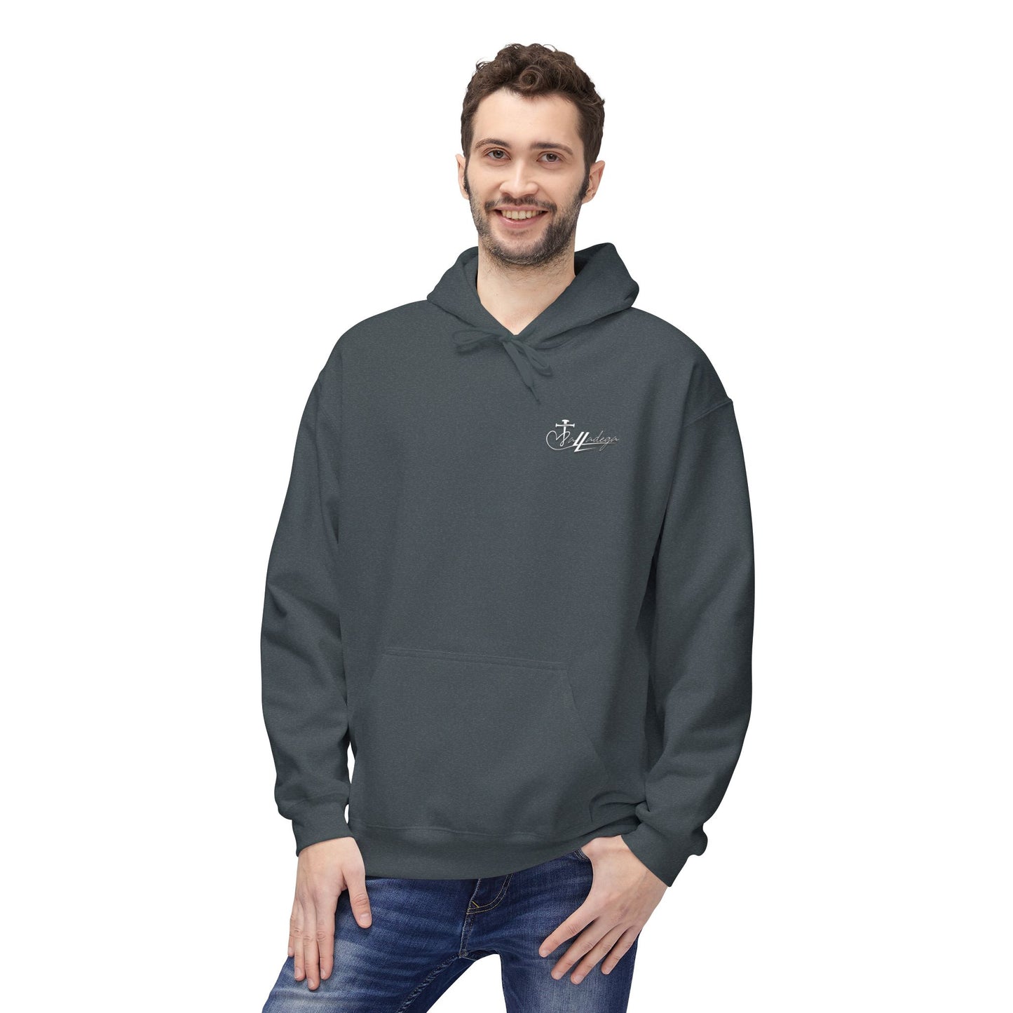 Stylish Unisex Fleece Hoodie, Cozy Layering for All Seasons, Perfect Gift for Birthdays, Casual Wear, Logo Design, Comfortable Sweatshirt
