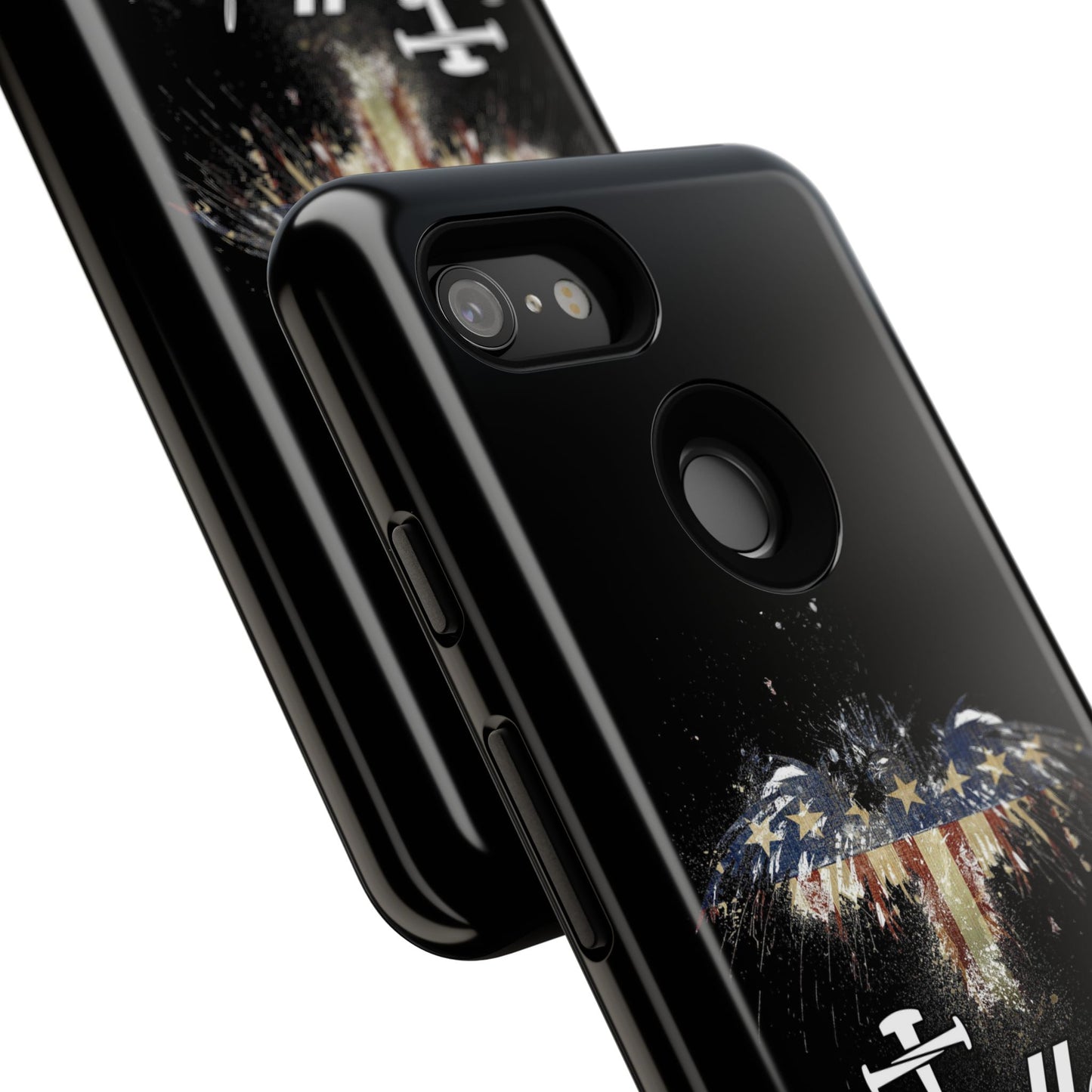 Tough Cases Phone Case - Patriotic Eagle Design, Ideal for Racing Fans, Gifts for Independence Day, Perfect for Daily Use, Durable [...]