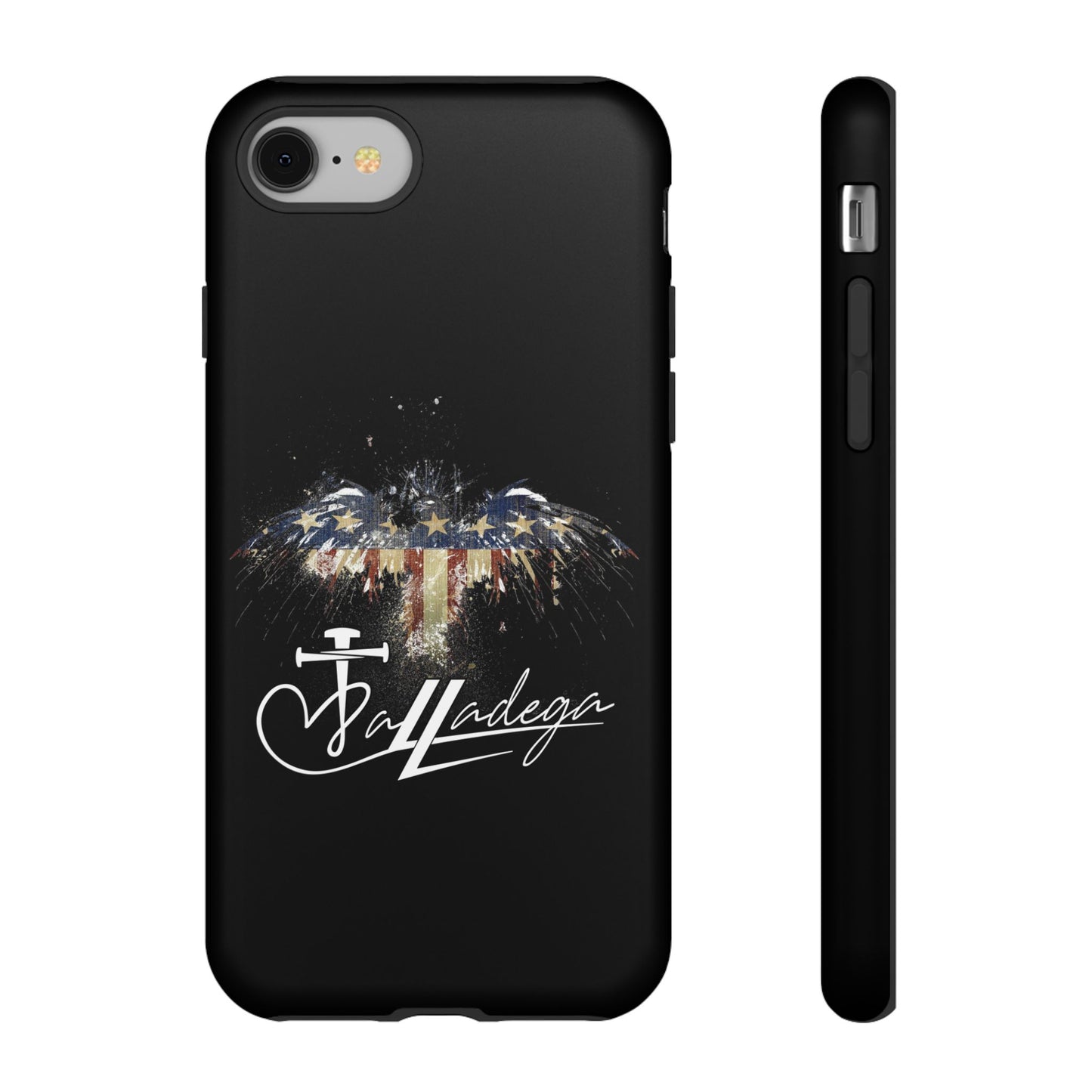 Tough Cases Phone Case - Patriotic Eagle Design, Ideal for Racing Fans, Gifts for Independence Day, Perfect for Daily Use, Durable [...]