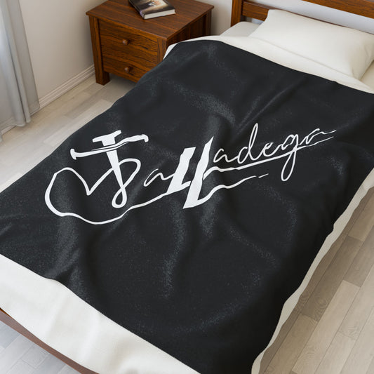 Stylish Velveteen Plush Blanket, Cozy Decor, Personalized Gift, Unique Home Accessory, Race Day Keepsake, Gift for Racing Fans