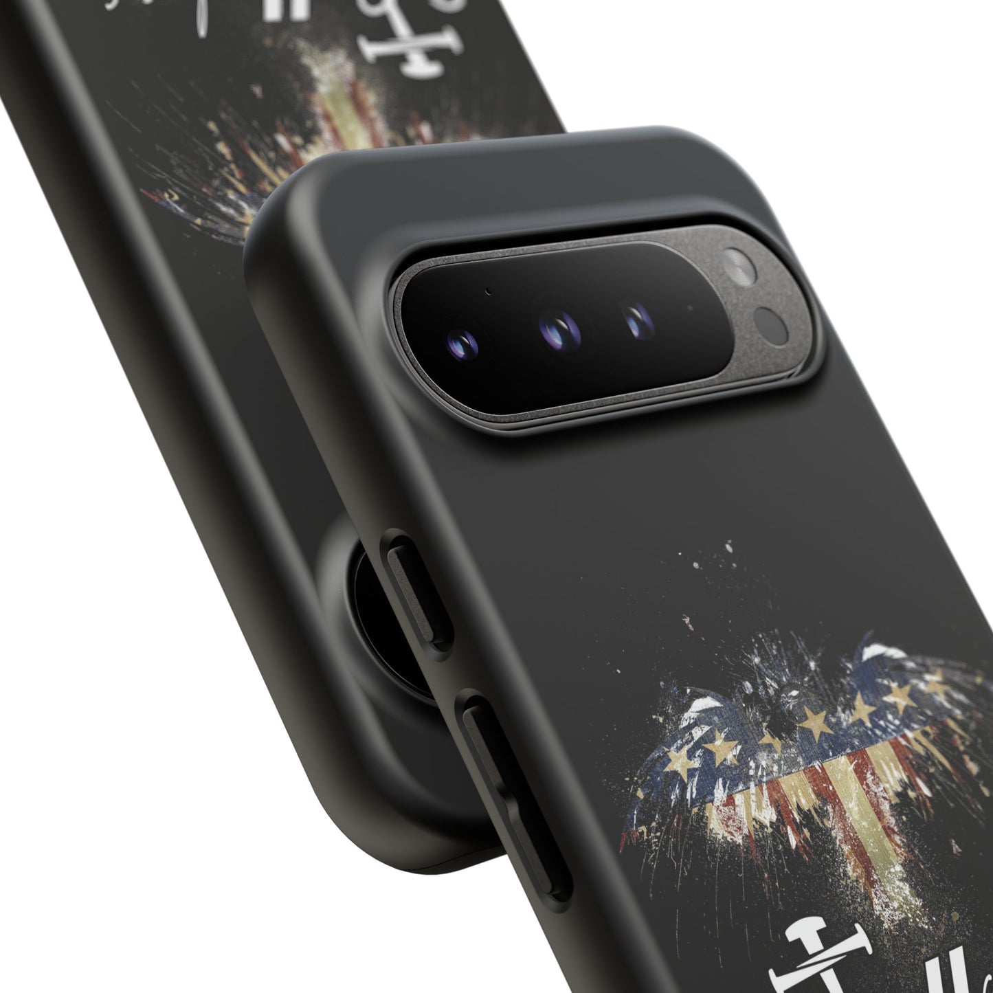 Tough Cases Phone Case - Patriotic Eagle Design, Ideal for Racing Fans, Gifts for Independence Day, Perfect for Daily Use, Durable [...]