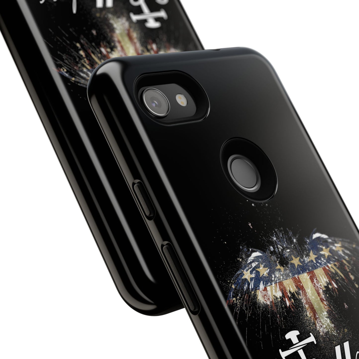 Tough Cases Phone Case - Patriotic Eagle Design, Ideal for Racing Fans, Gifts for Independence Day, Perfect for Daily Use, Durable [...]