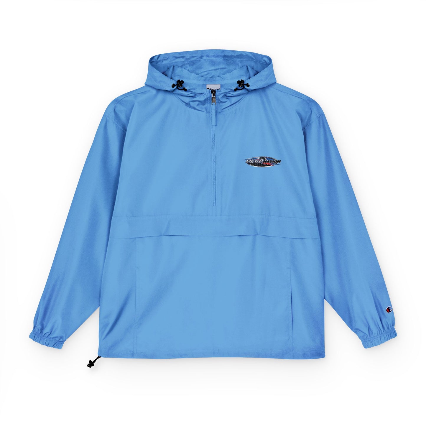 Vibrant Packable Anorak Jacket - Unisex Windbreaker for Outdoor Adventures