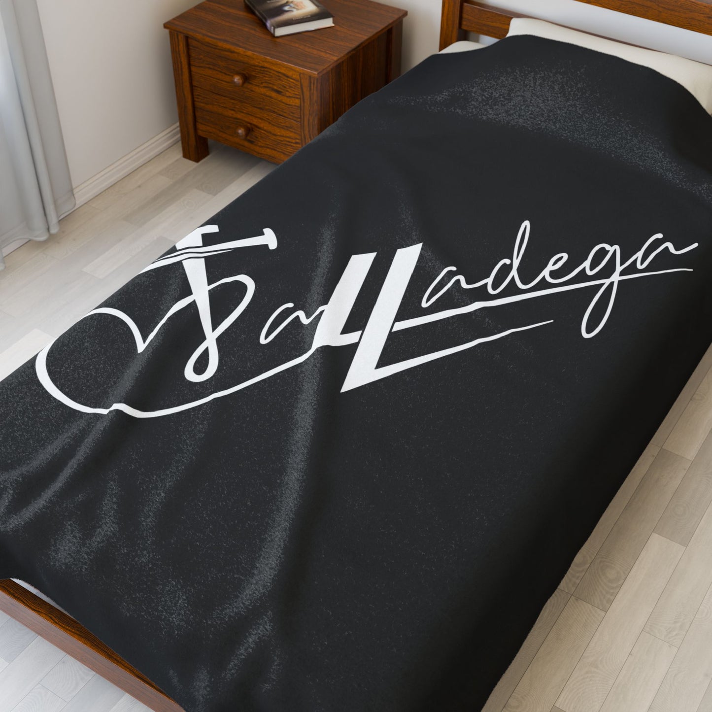 Stylish Velveteen Plush Blanket, Cozy Decor, Personalized Gift, Unique Home Accessory, Race Day Keepsake, Gift for Racing Fans