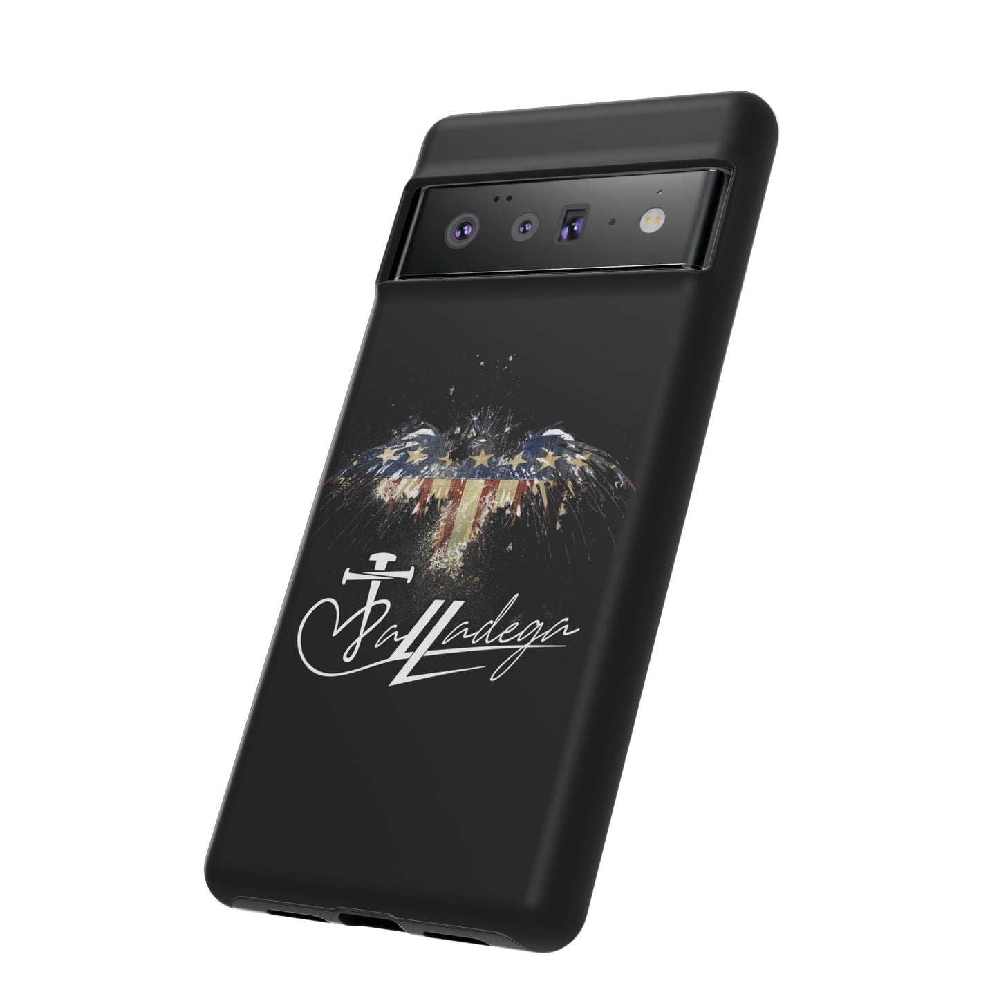 Tough Cases Phone Case - Patriotic Eagle Design, Ideal for Racing Fans, Gifts for Independence Day, Perfect for Daily Use, Durable [...]