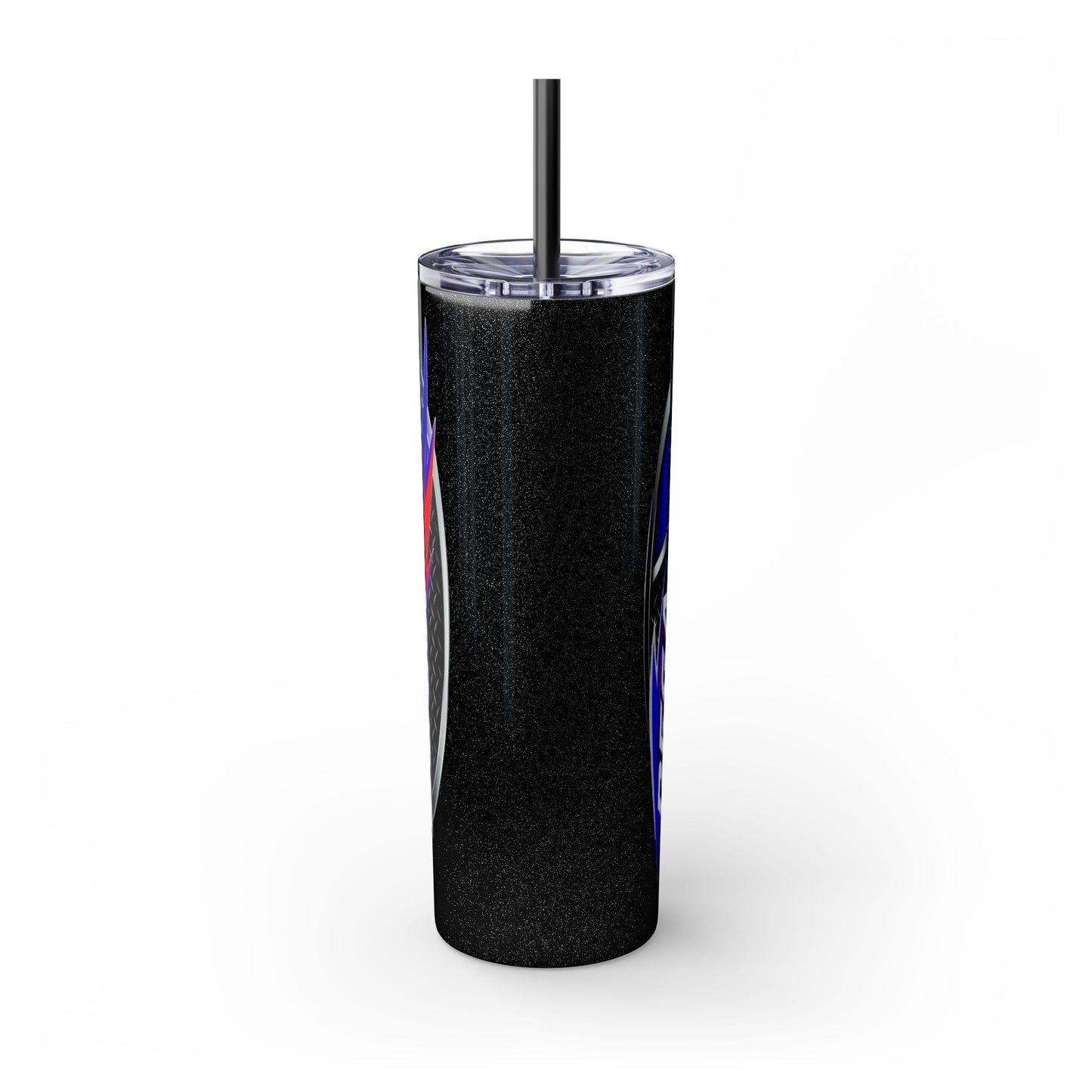 Degamination 20oz Skinny Tumbler with Straw - Perfect for Racing Enthusiasts