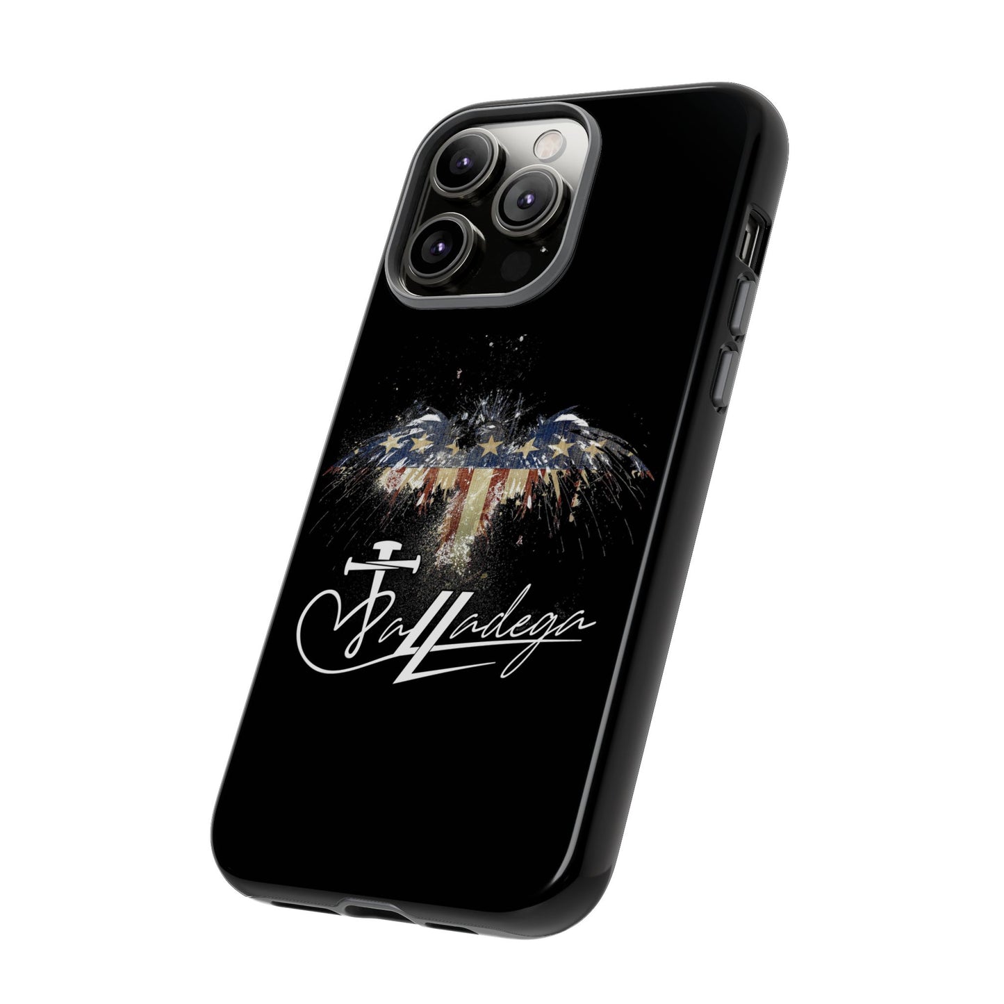 Tough Cases Phone Case - Patriotic Eagle Design, Ideal for Racing Fans, Gifts for Independence Day, Perfect for Daily Use, Durable [...]
