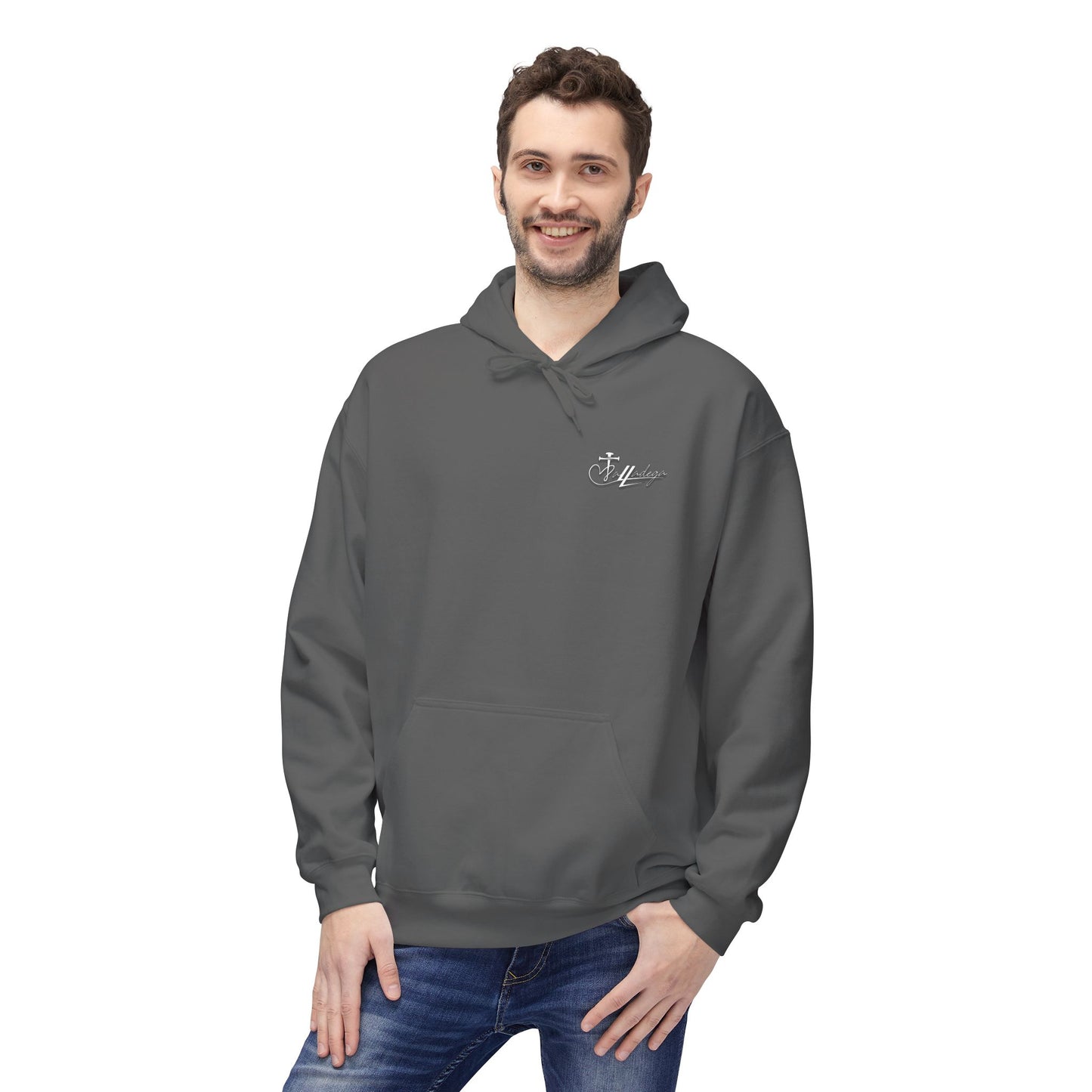 Stylish Unisex Fleece Hoodie, Cozy Layering for All Seasons, Perfect Gift for Birthdays, Casual Wear, Logo Design, Comfortable Sweatshirt