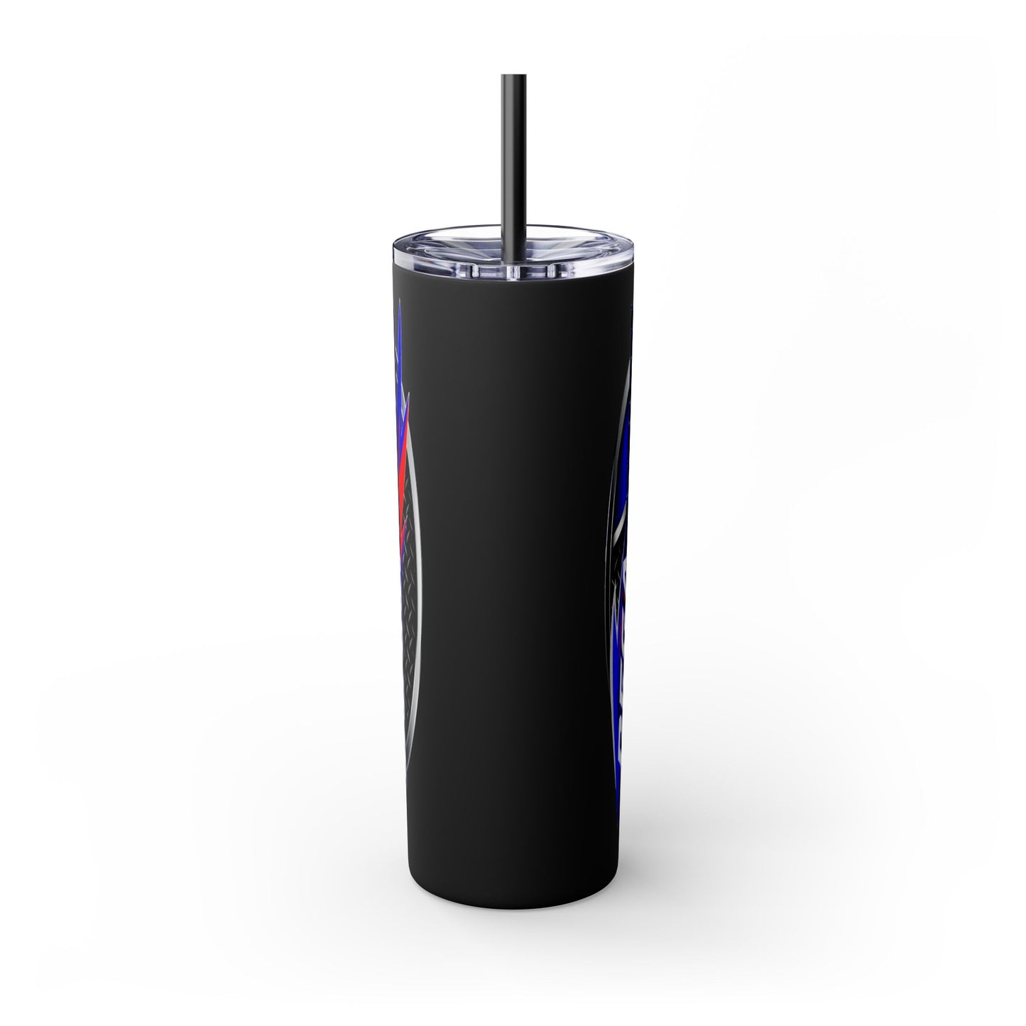 Degamination 20oz Skinny Tumbler with Straw - Perfect for Racing Enthusiasts