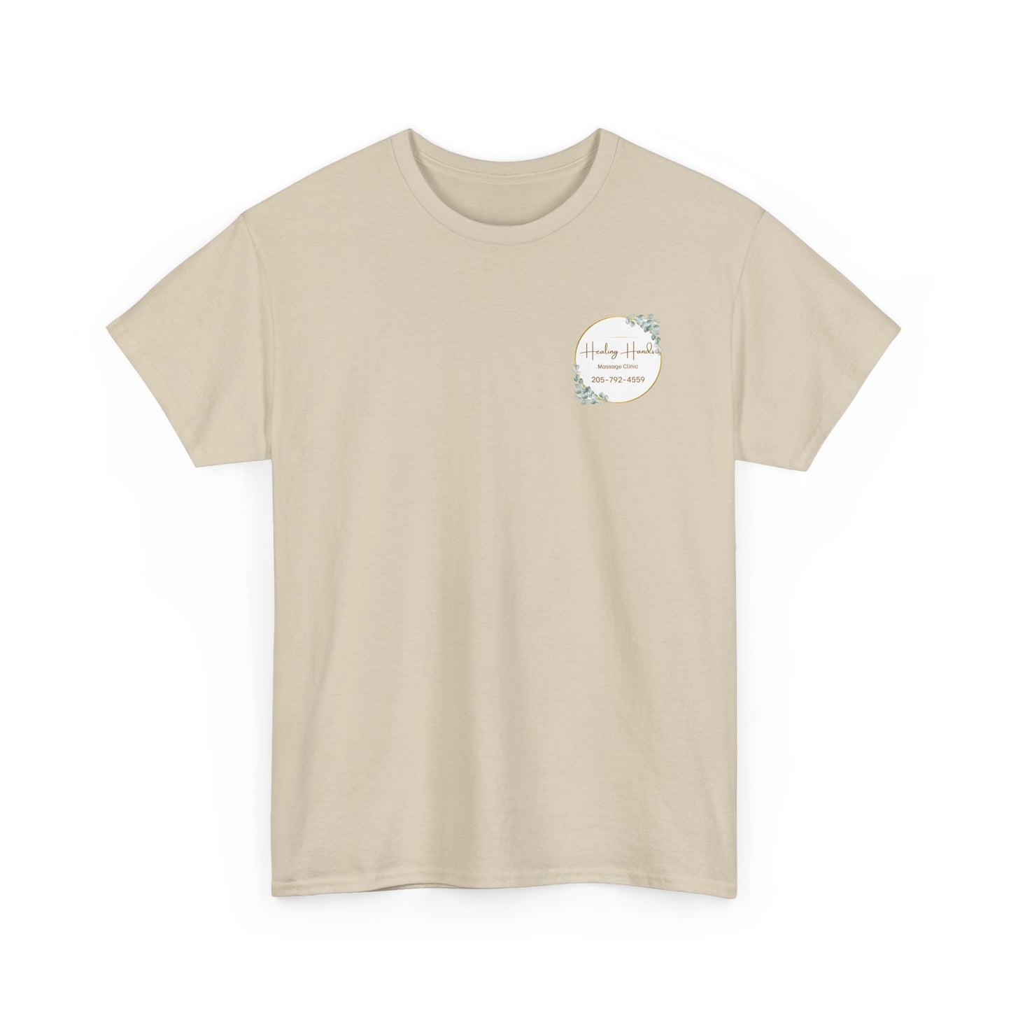 Custom Massage Clinic Tee - Comfortable Unisex Heavy Cotton T-Shirt