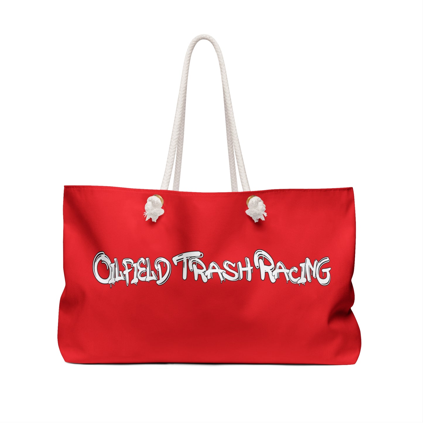 Gulf Coast Cowboy & Oilfield Trash Racing Weekender Bag - Perfect for Travel & Outdoor Adventures