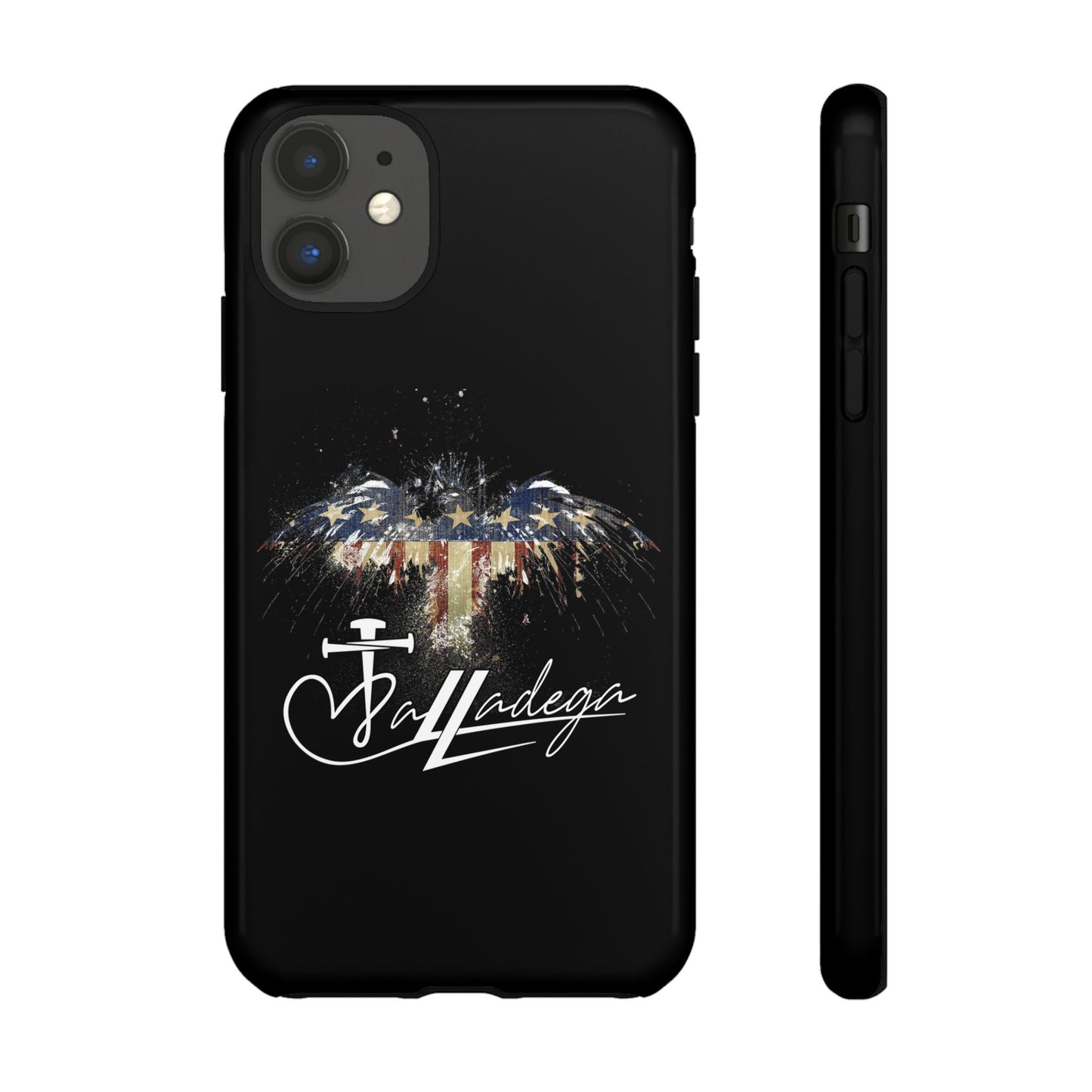 Tough Cases Phone Case - Patriotic Eagle Design, Ideal for Racing Fans, Gifts for Independence Day, Perfect for Daily Use, Durable [...]