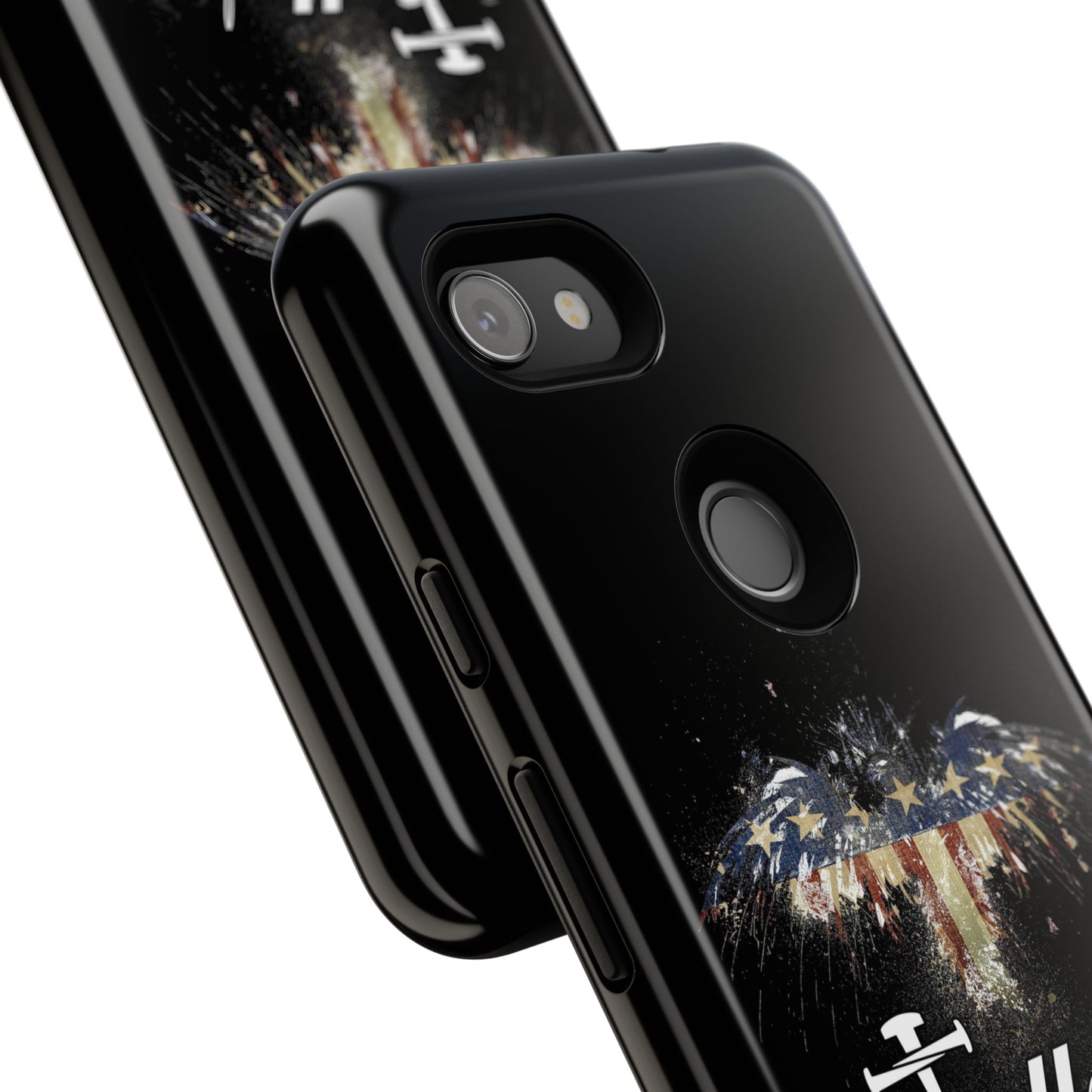 Tough Cases Phone Case - Patriotic Eagle Design, Ideal for Racing Fans, Gifts for Independence Day, Perfect for Daily Use, Durable [...]