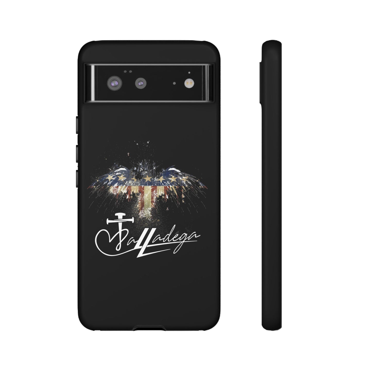 Tough Cases Phone Case - Patriotic Eagle Design, Ideal for Racing Fans, Gifts for Independence Day, Perfect for Daily Use, Durable [...]