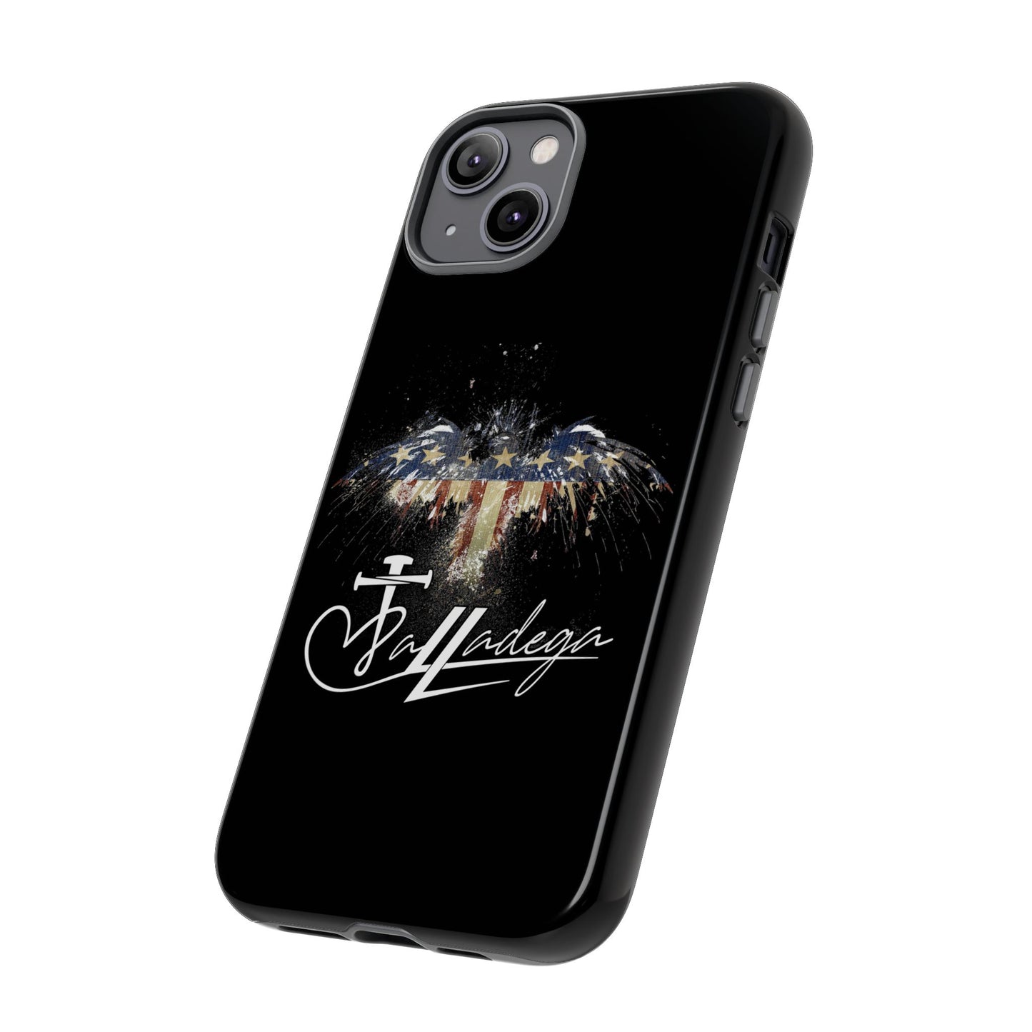 Tough Cases Phone Case - Patriotic Eagle Design, Ideal for Racing Fans, Gifts for Independence Day, Perfect for Daily Use, Durable [...]