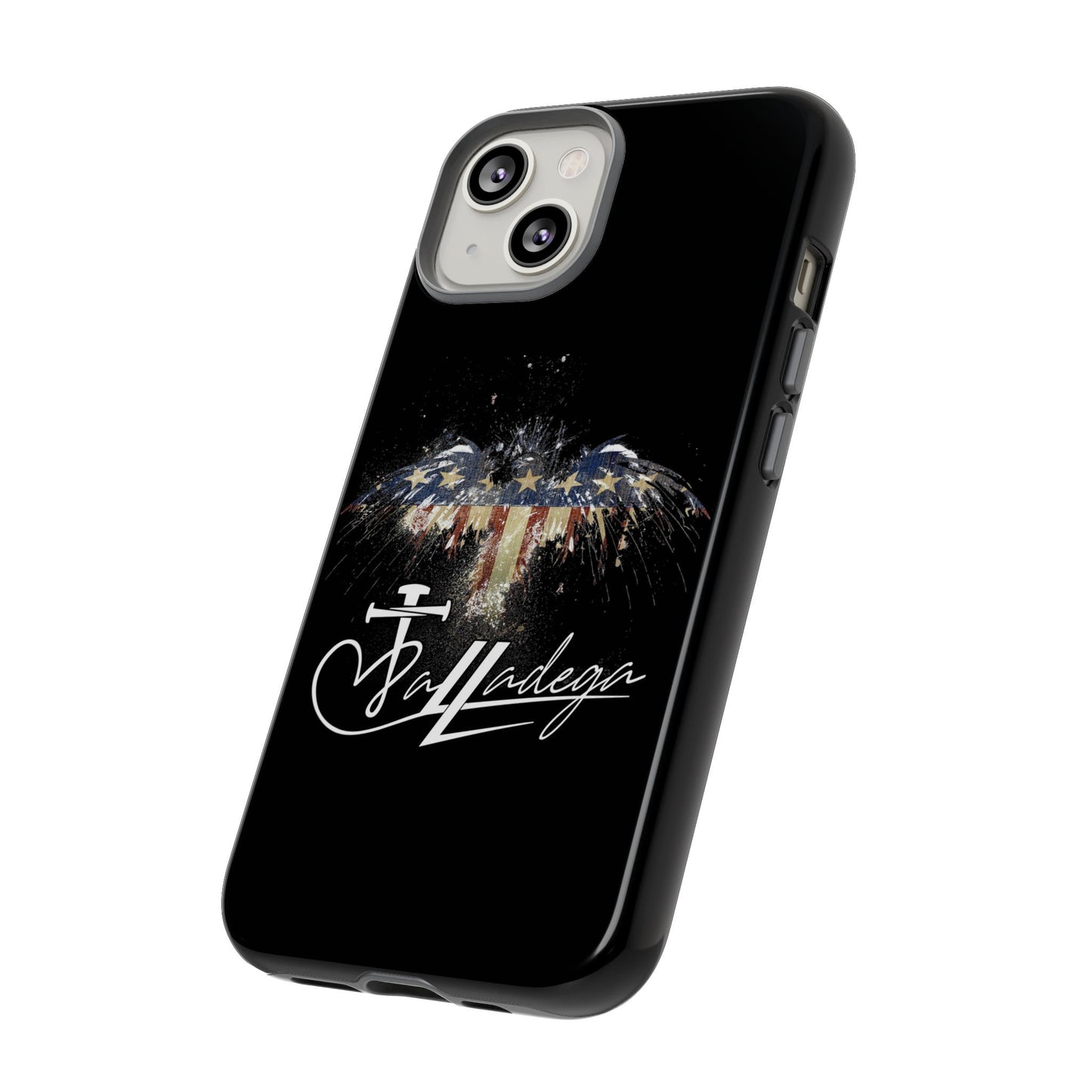 Tough Cases Phone Case - Patriotic Eagle Design, Ideal for Racing Fans, Gifts for Independence Day, Perfect for Daily Use, Durable [...]