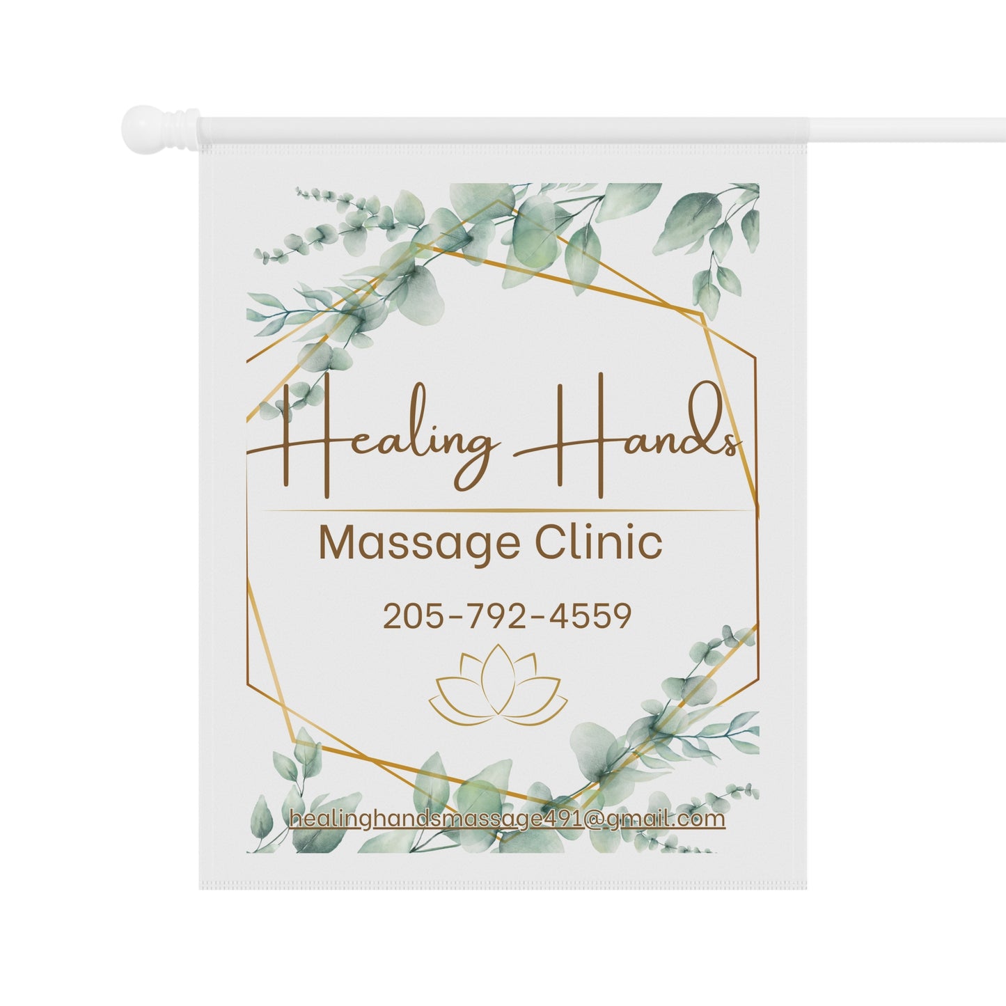 Healing Hands Garden Banner