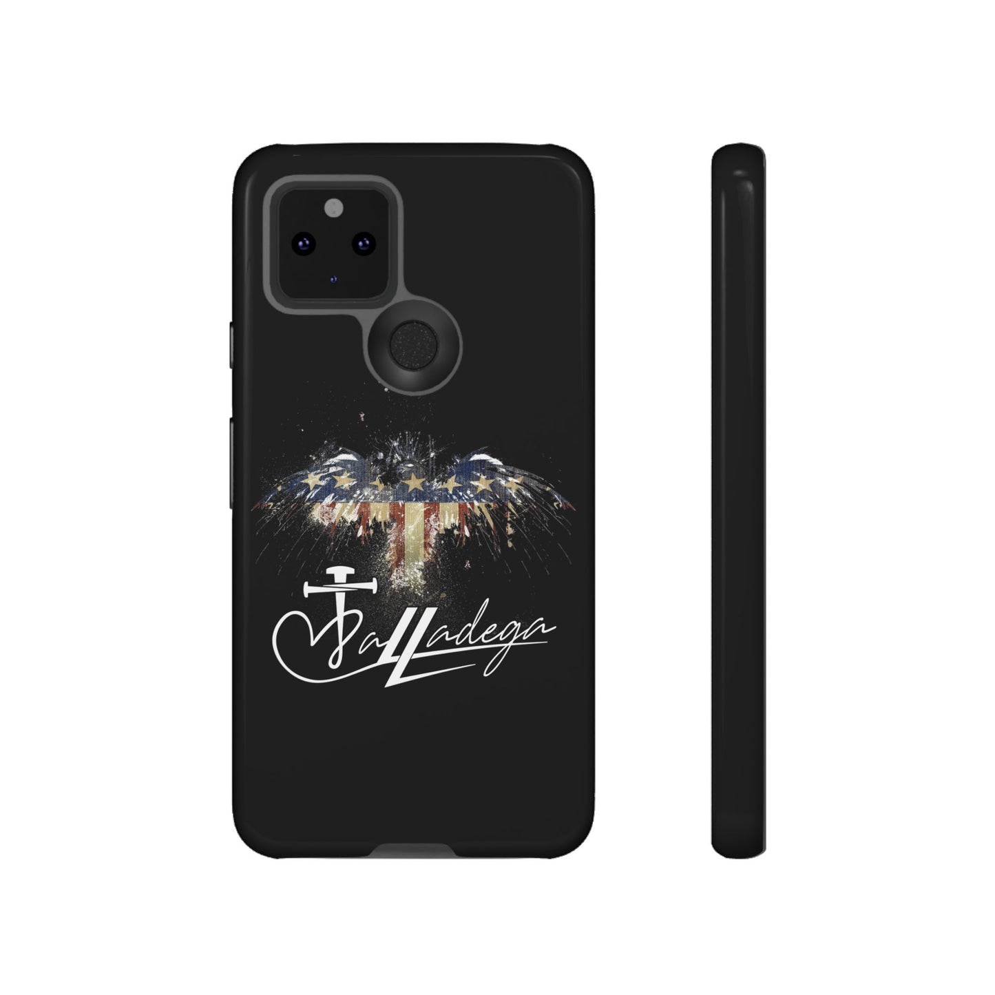 Tough Cases Phone Case - Patriotic Eagle Design, Ideal for Racing Fans, Gifts for Independence Day, Perfect for Daily Use, Durable [...]