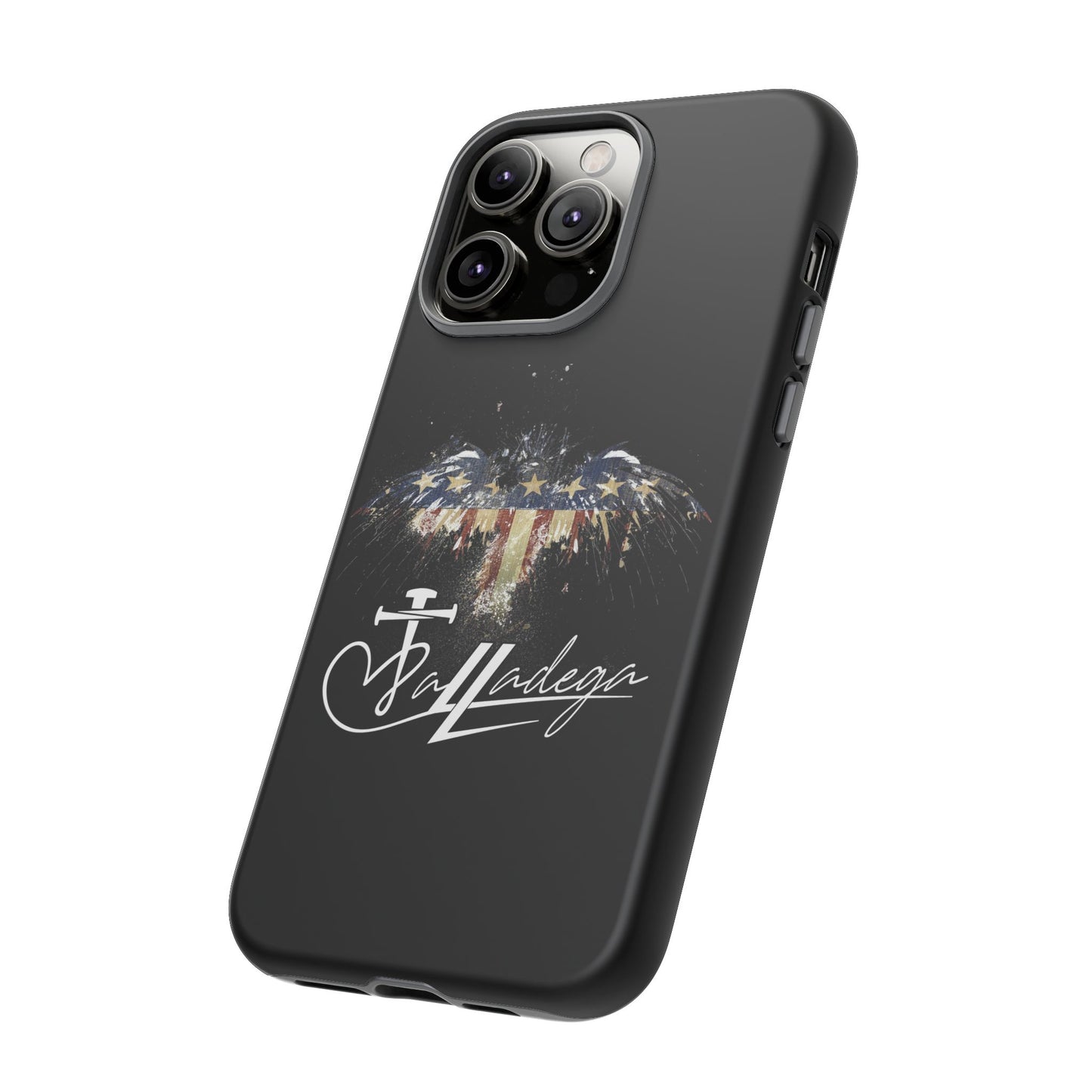 Tough Cases Phone Case - Patriotic Eagle Design, Ideal for Racing Fans, Gifts for Independence Day, Perfect for Daily Use, Durable [...]