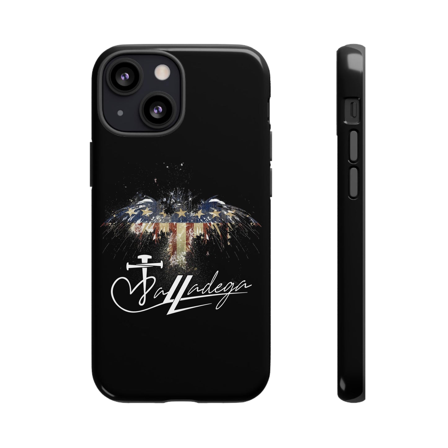 Tough Cases Phone Case - Patriotic Eagle Design, Ideal for Racing Fans, Gifts for Independence Day, Perfect for Daily Use, Durable [...]