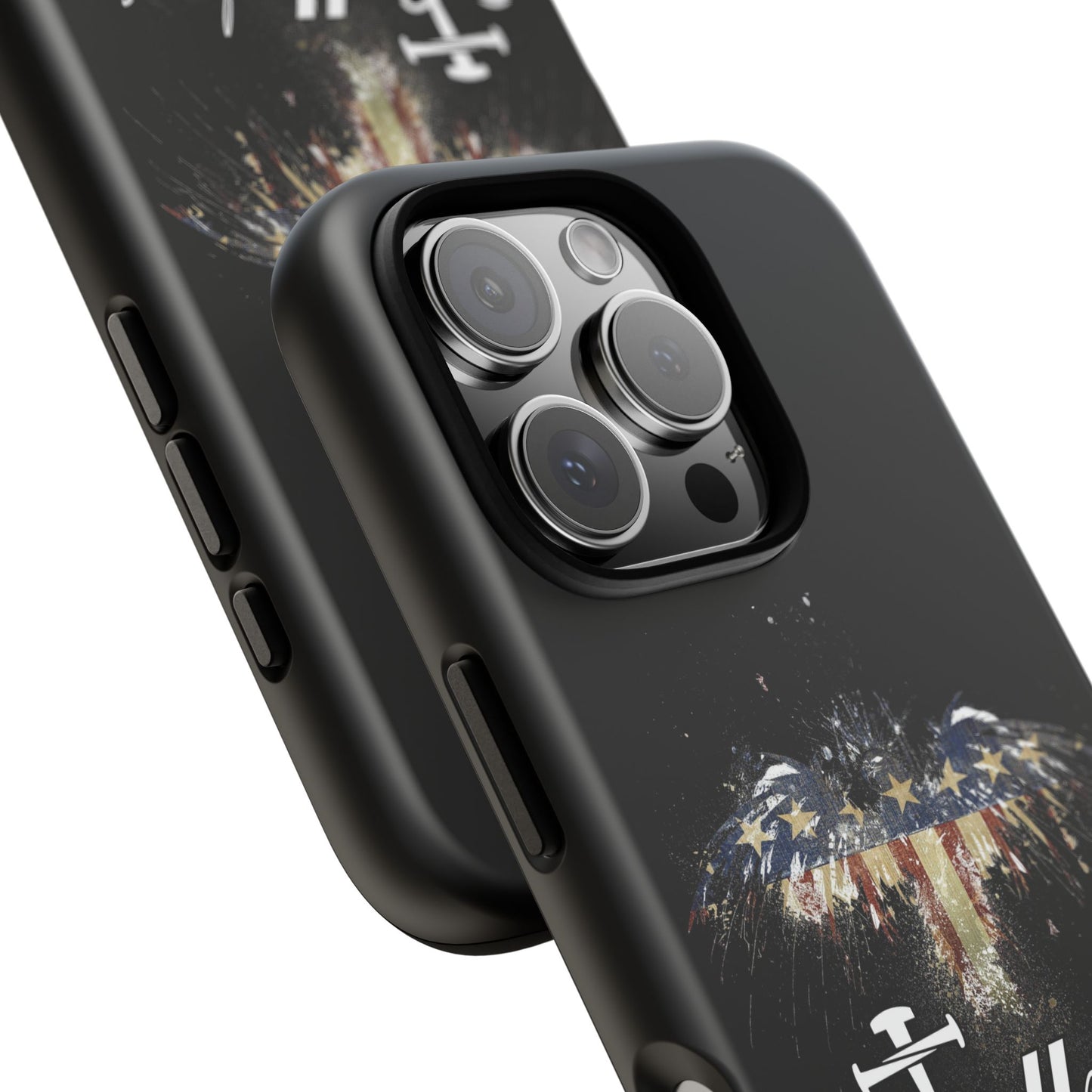 Tough Cases Phone Case - Patriotic Eagle Design, Ideal for Racing Fans, Gifts for Independence Day, Perfect for Daily Use, Durable [...]