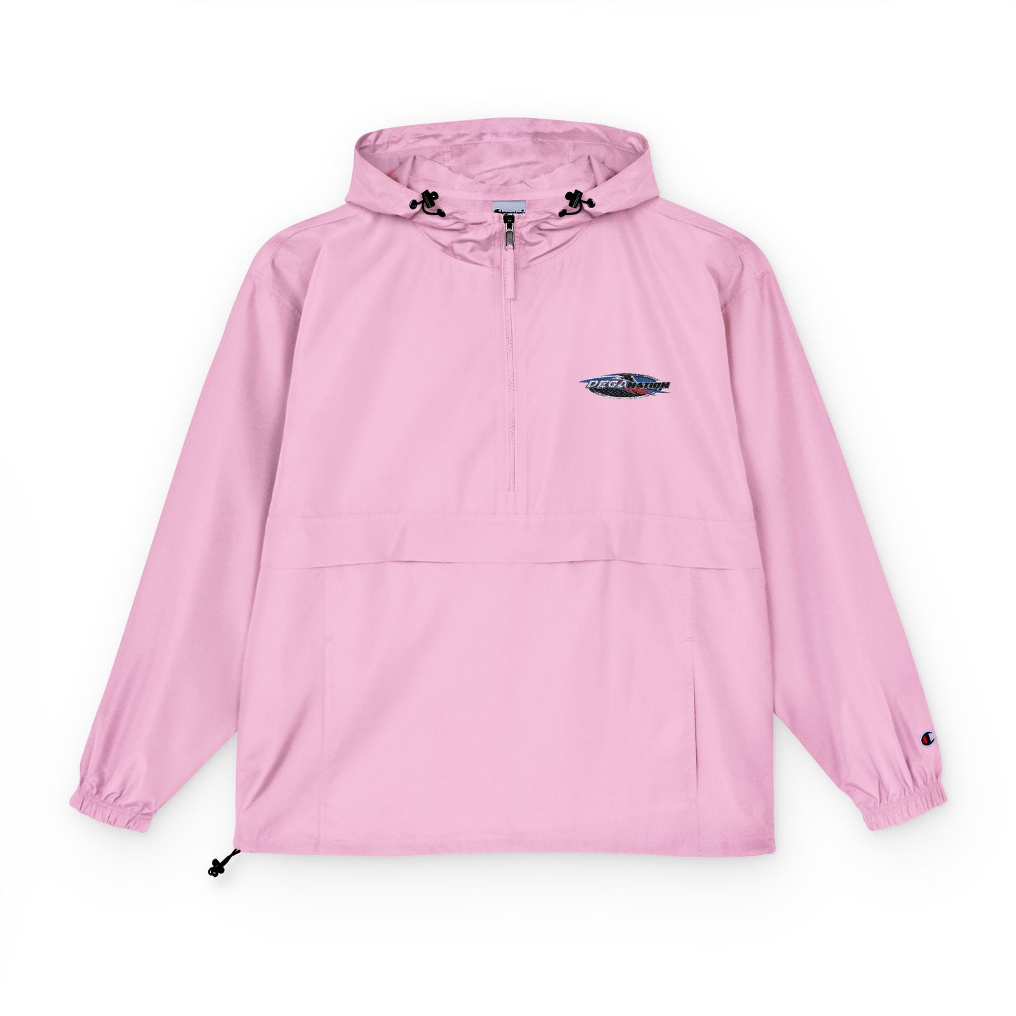 Vibrant Packable Anorak Jacket - Unisex Windbreaker for Outdoor Adventures