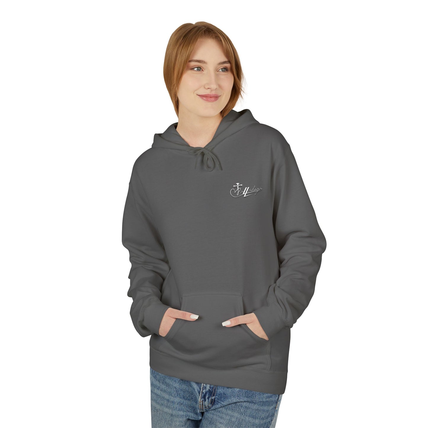 Stylish Unisex Fleece Hoodie, Cozy Layering for All Seasons, Perfect Gift for Birthdays, Casual Wear, Logo Design, Comfortable Sweatshirt