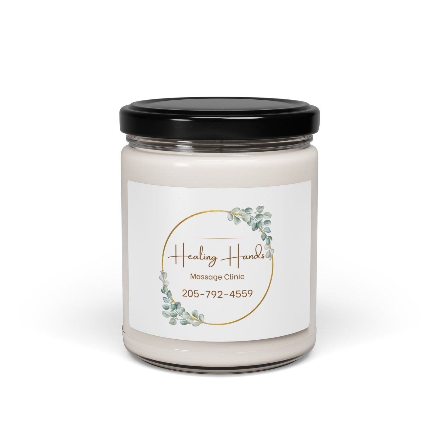 Relaxing Scented Soy Candle - Healing Hands Massage Clinic