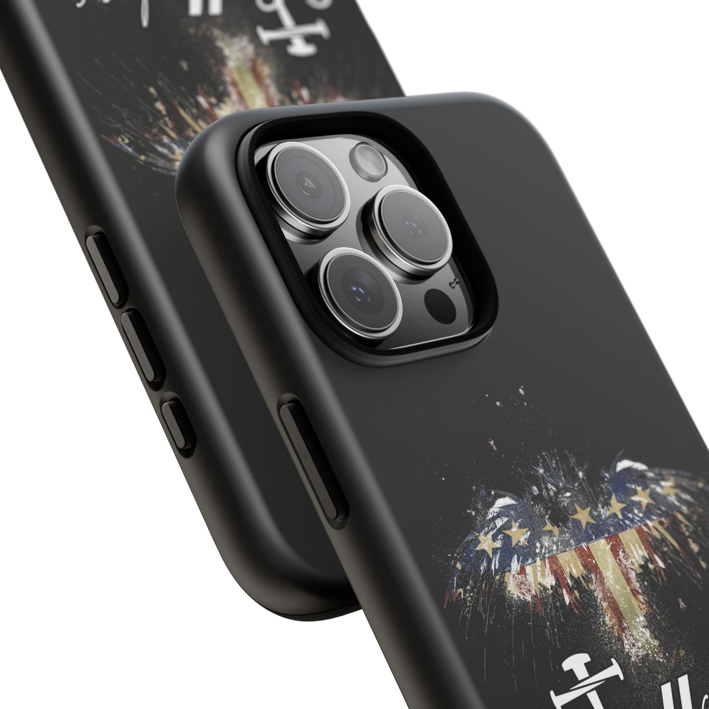 Tough Cases Phone Case - Patriotic Eagle Design, Ideal for Racing Fans, Gifts for Independence Day, Perfect for Daily Use, Durable [...]