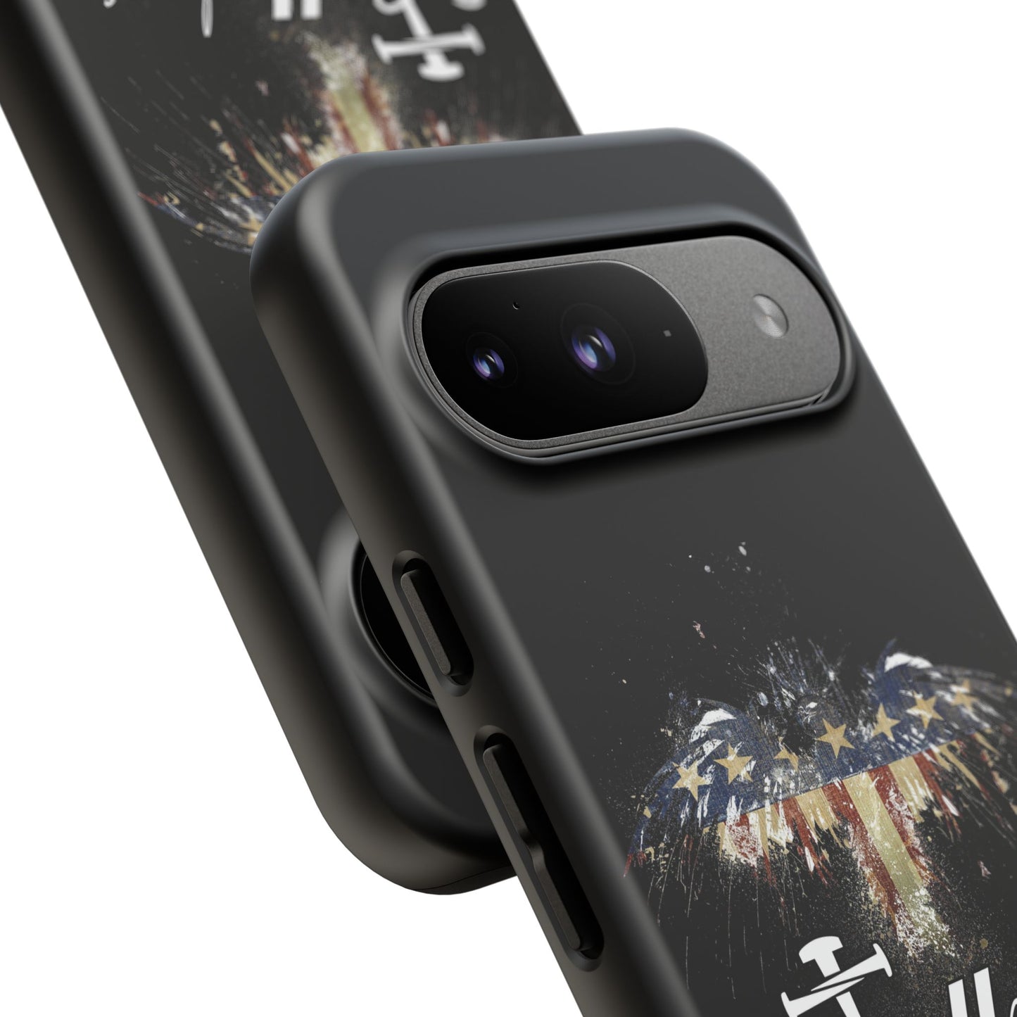 Tough Cases Phone Case - Patriotic Eagle Design, Ideal for Racing Fans, Gifts for Independence Day, Perfect for Daily Use, Durable [...]