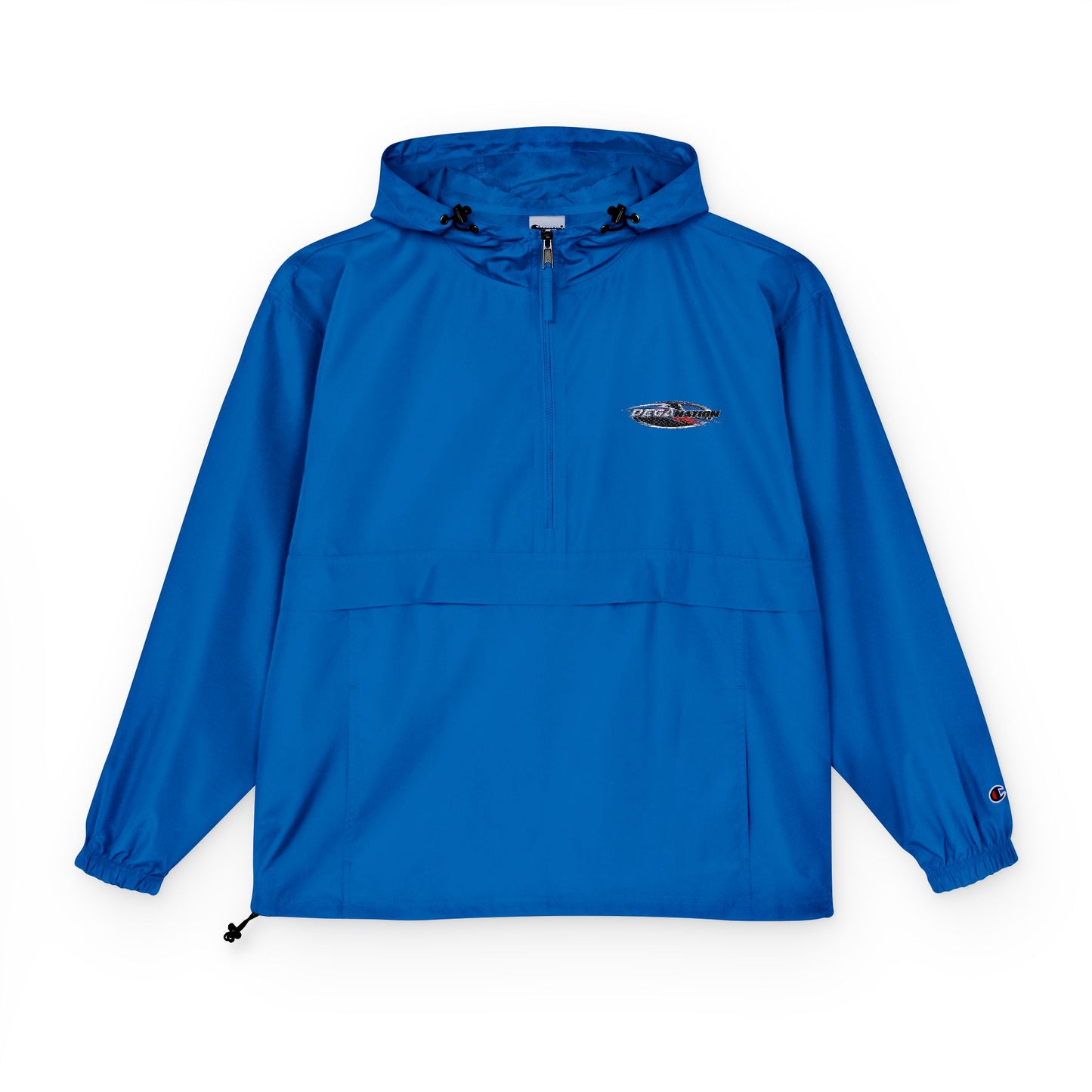 Vibrant Packable Anorak Jacket - Unisex Windbreaker for Outdoor Adventures