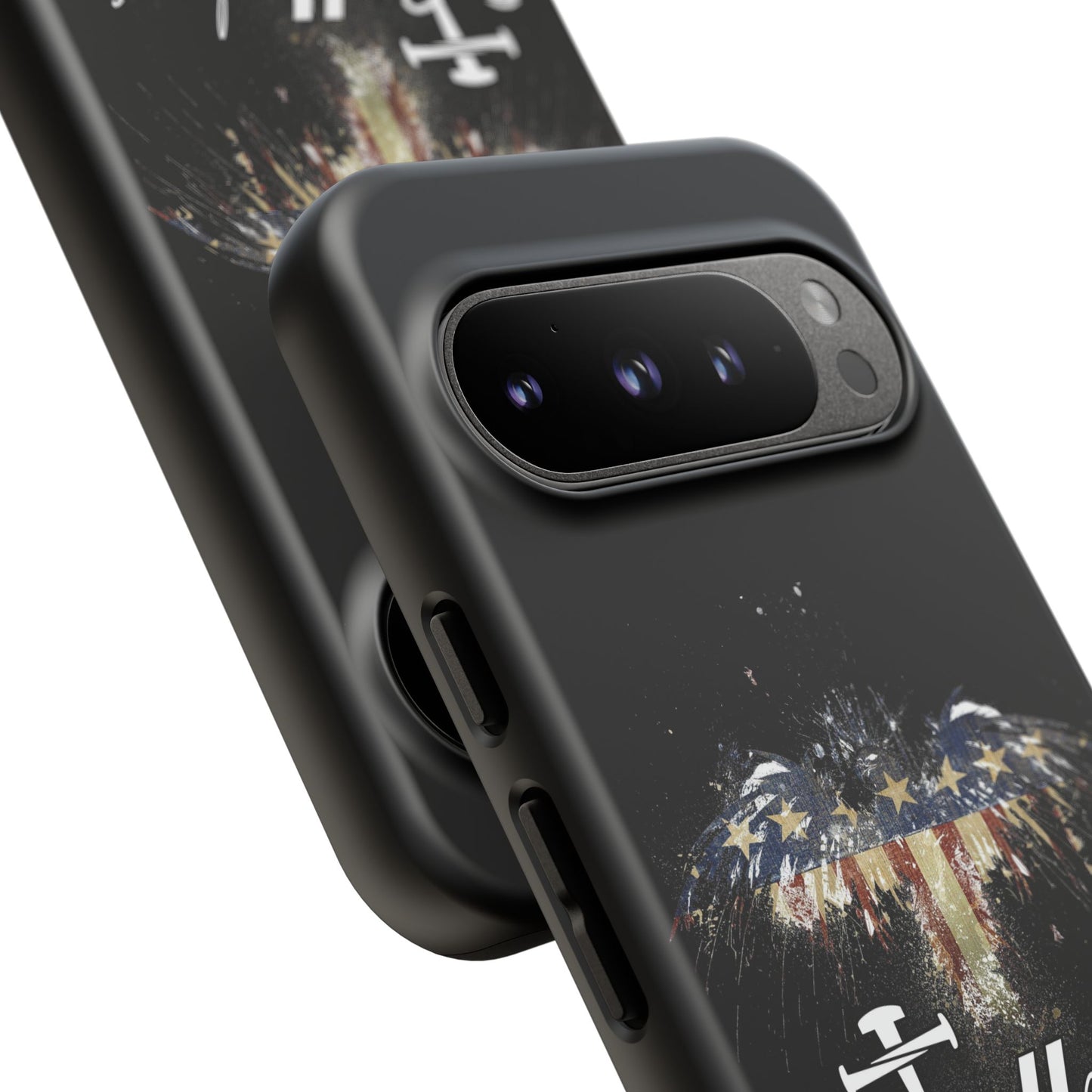 Tough Cases Phone Case - Patriotic Eagle Design, Ideal for Racing Fans, Gifts for Independence Day, Perfect for Daily Use, Durable [...]