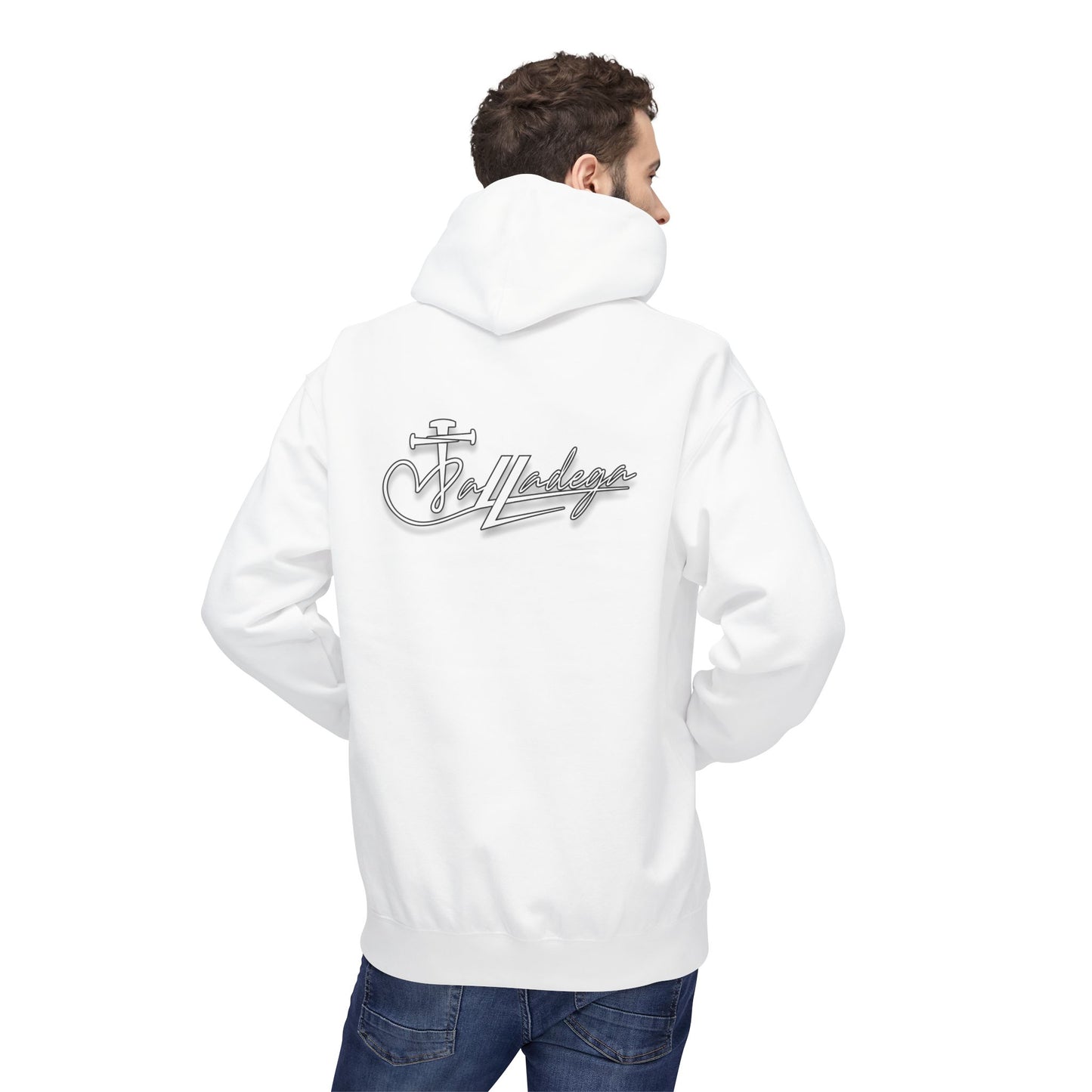 Stylish Unisex Fleece Hoodie, Cozy Layering for All Seasons, Perfect Gift for Birthdays, Casual Wear, Logo Design, Comfortable Sweatshirt