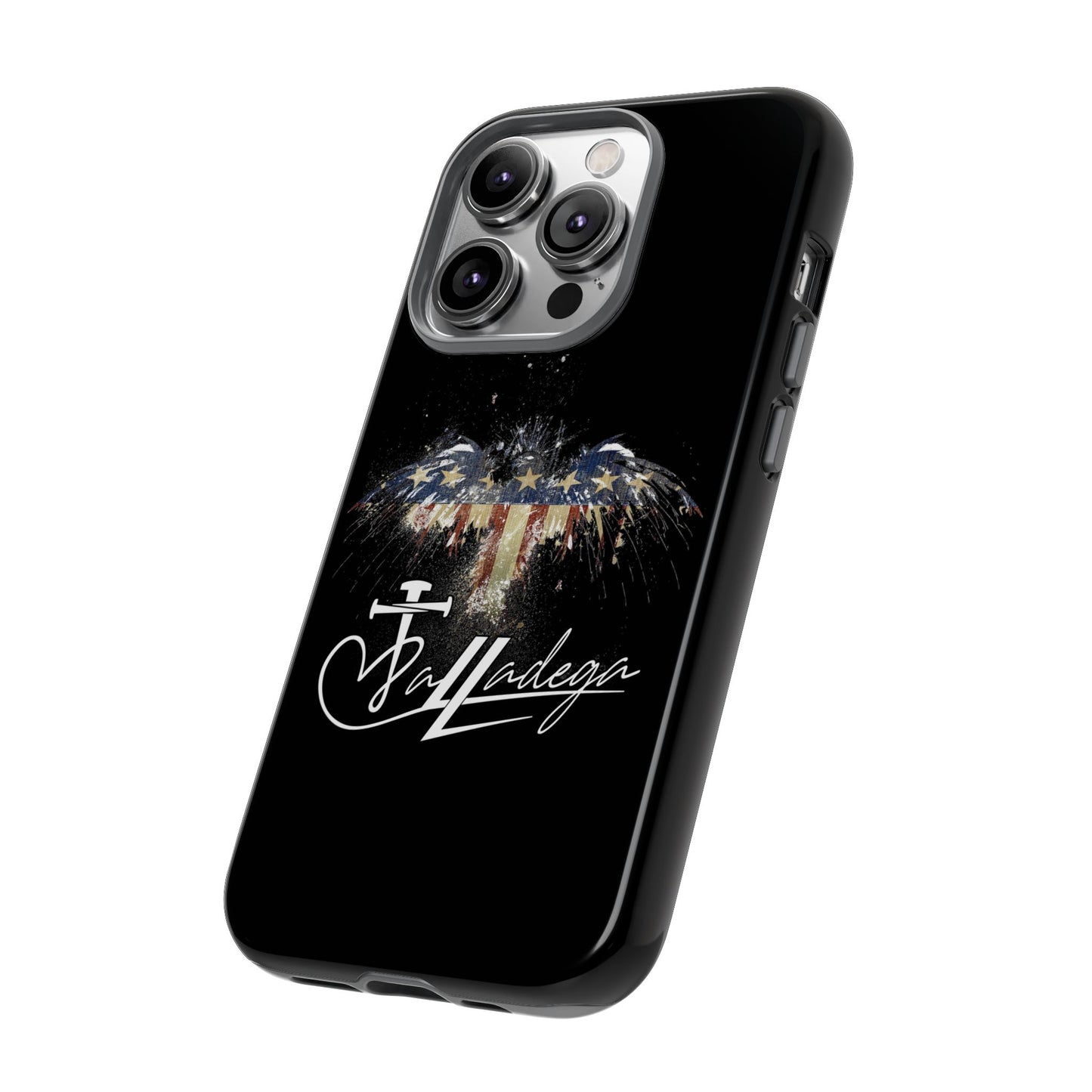 Tough Cases Phone Case - Patriotic Eagle Design, Ideal for Racing Fans, Gifts for Independence Day, Perfect for Daily Use, Durable [...]