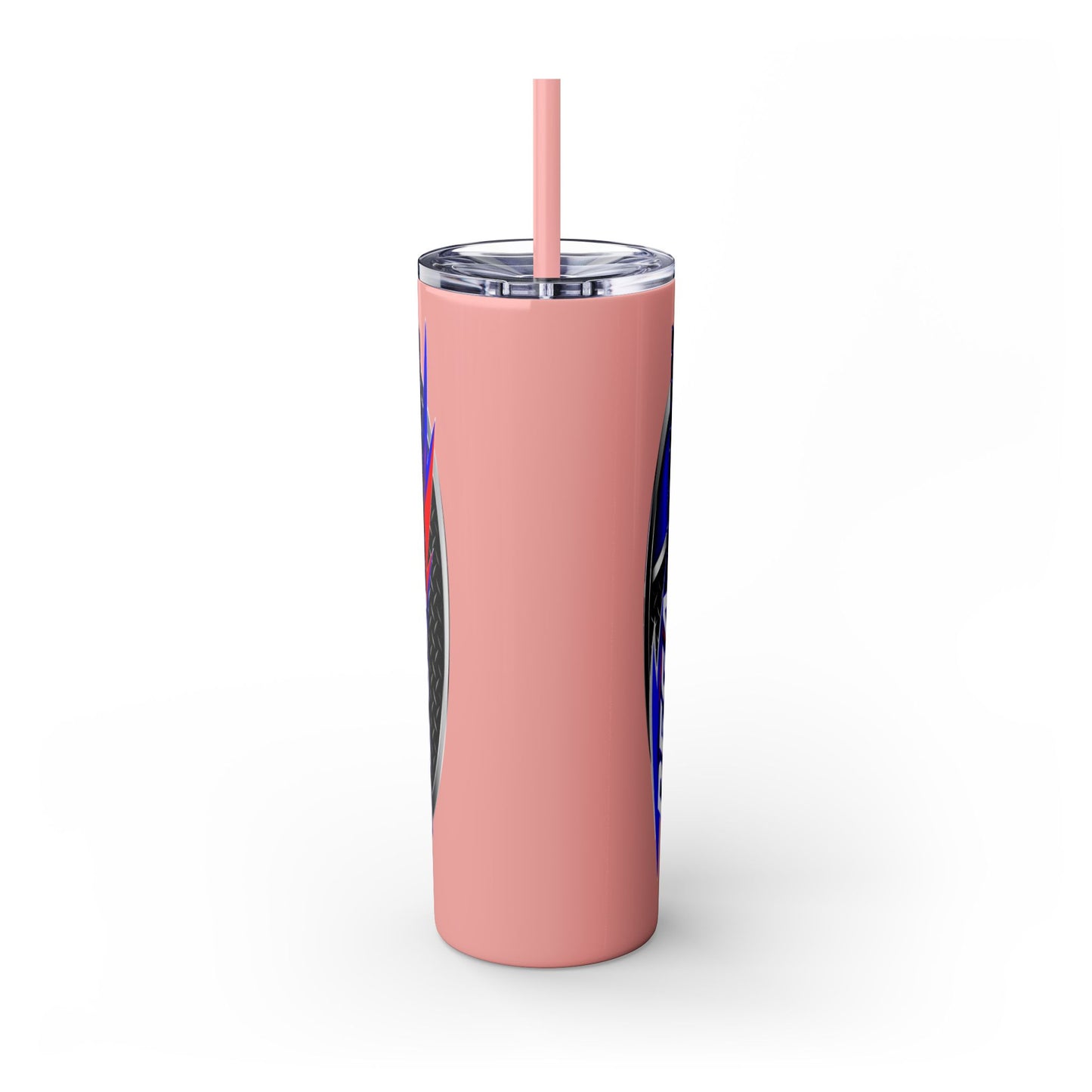Degamination 20oz Skinny Tumbler with Straw - Perfect for Racing Enthusiasts