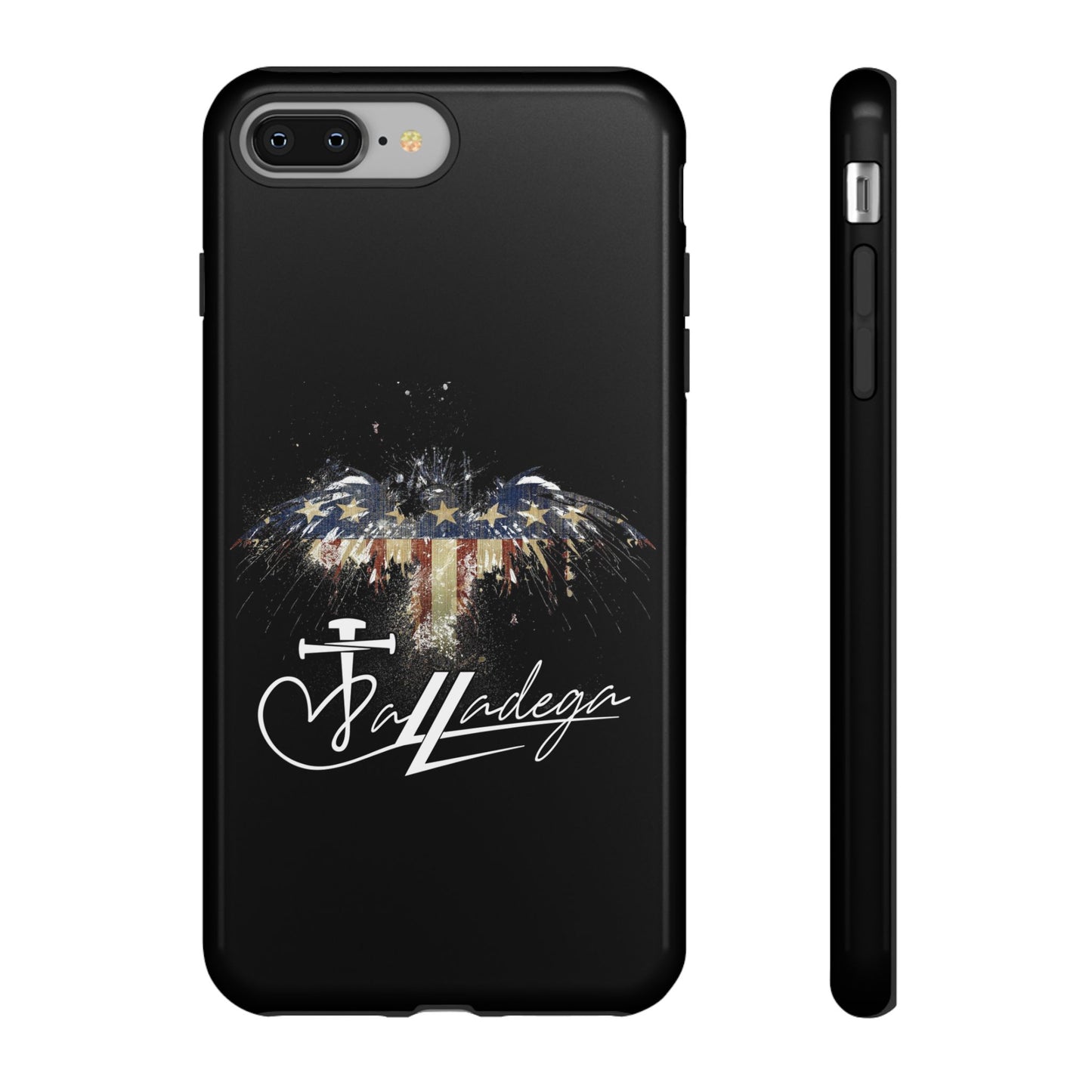 Tough Cases Phone Case - Patriotic Eagle Design, Ideal for Racing Fans, Gifts for Independence Day, Perfect for Daily Use, Durable [...]