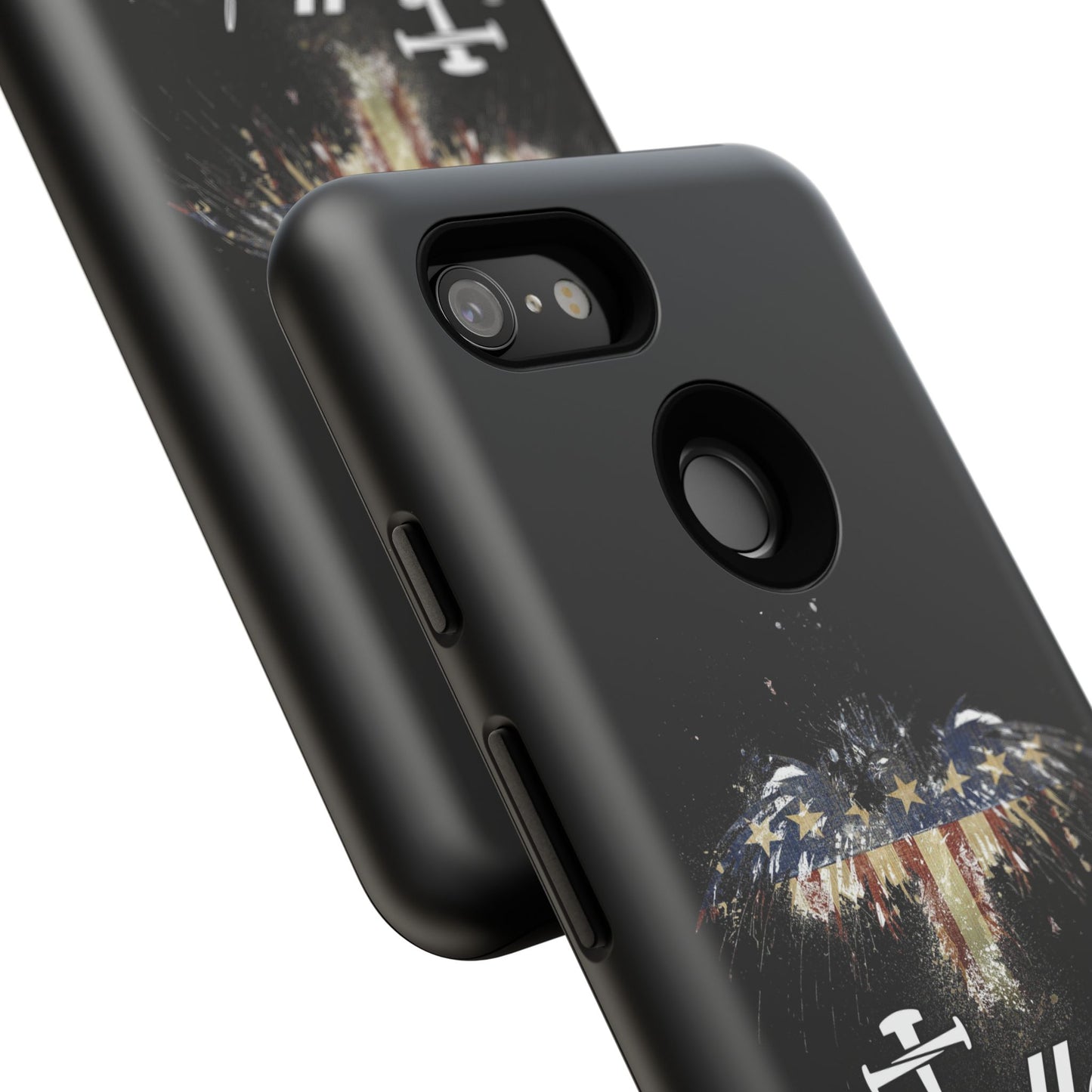 Tough Cases Phone Case - Patriotic Eagle Design, Ideal for Racing Fans, Gifts for Independence Day, Perfect for Daily Use, Durable [...]