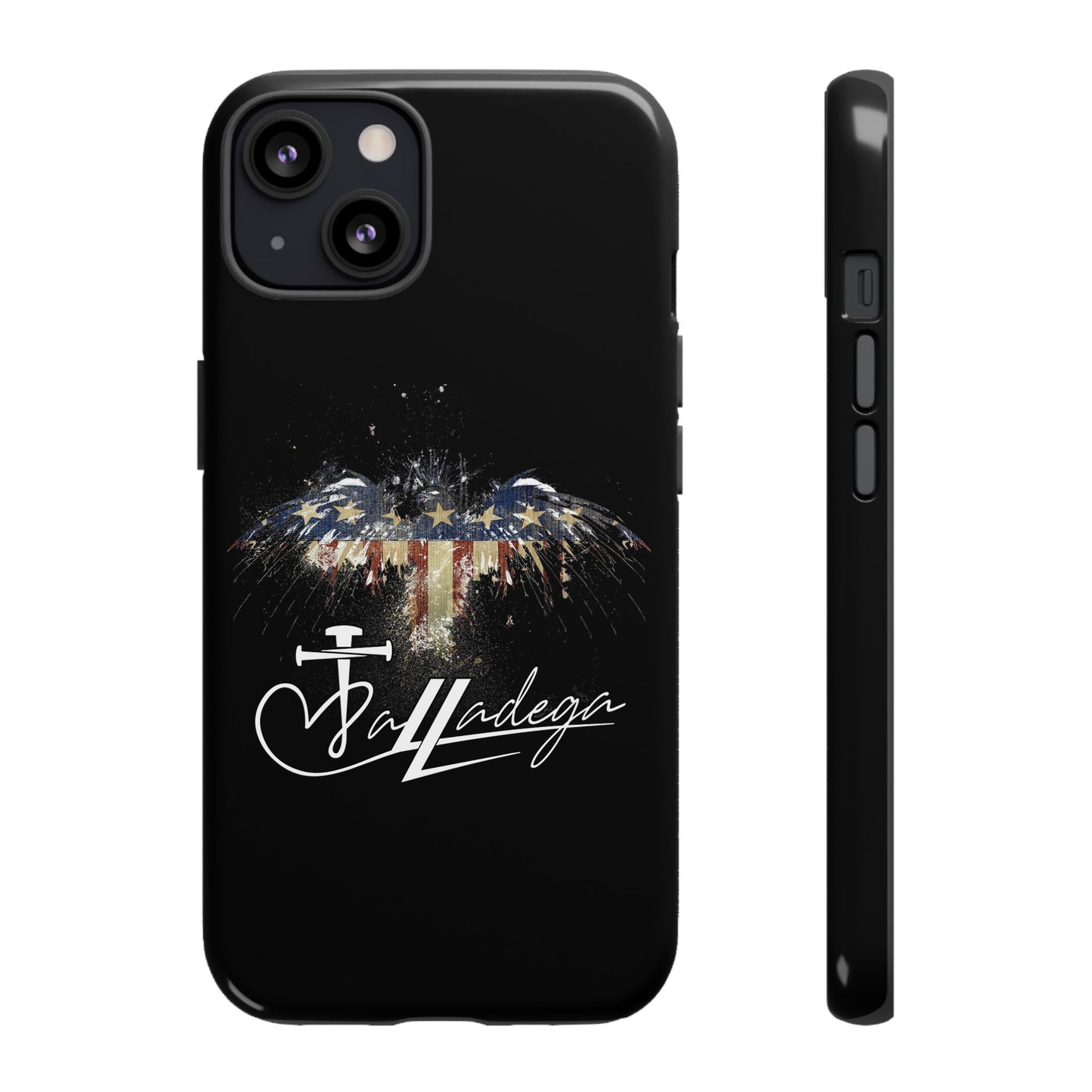 Tough Cases Phone Case - Patriotic Eagle Design, Ideal for Racing Fans, Gifts for Independence Day, Perfect for Daily Use, Durable [...]